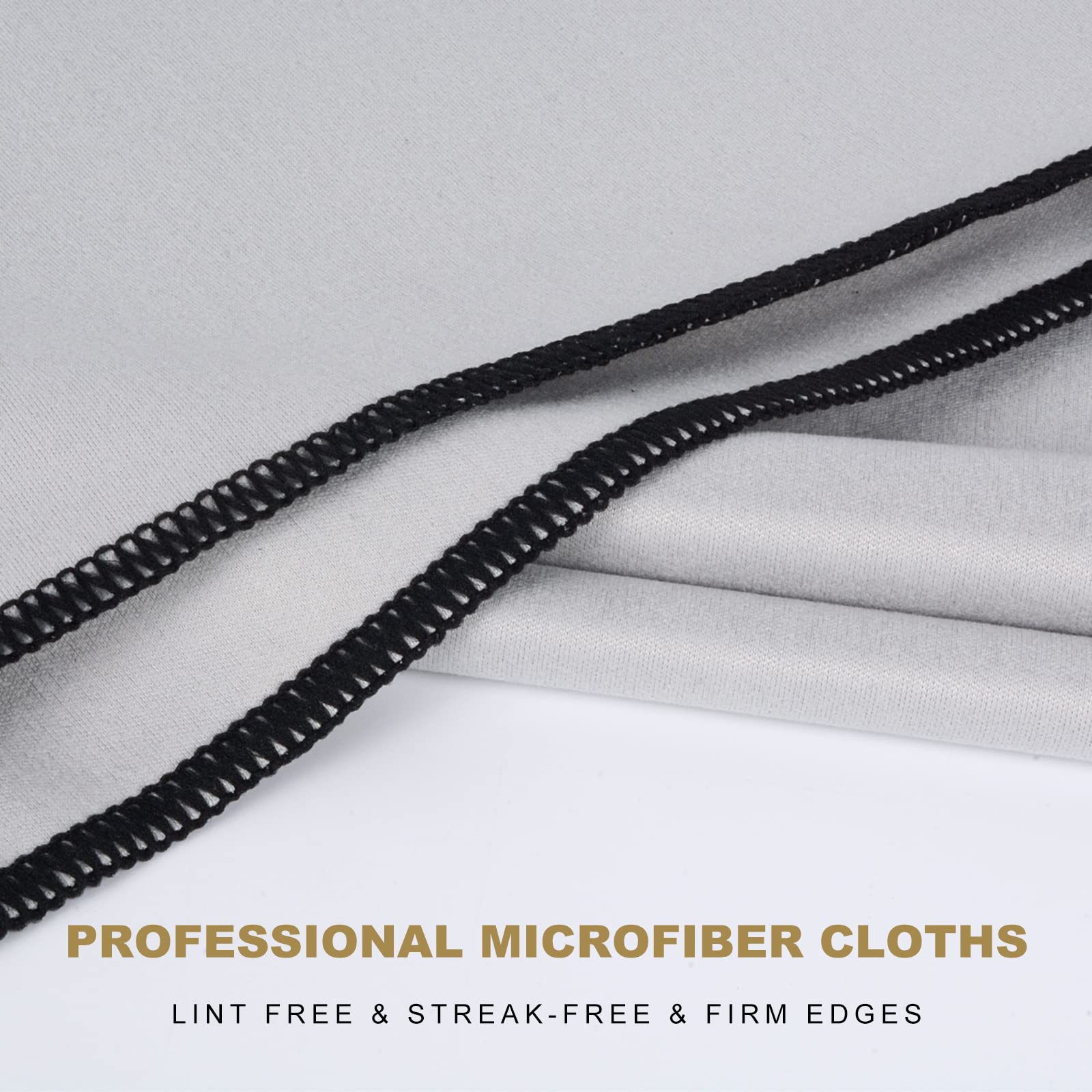 Premium Microfiber Glass Polishing Cloths - 20x25 Inch (2-Pack) for Wine Glasses & Dishes
