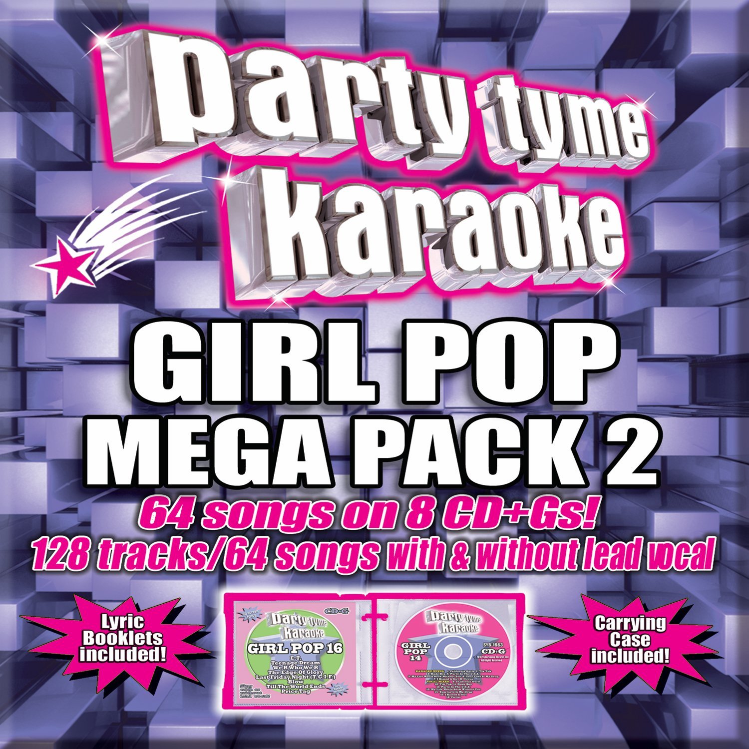 Party Tyme Girl Pop Mega Pack 2 - 128 Songs (64+64) for Kids Birthday Parties, Dance Performances & Family Gatherings - Ultimate Children's Music Collection