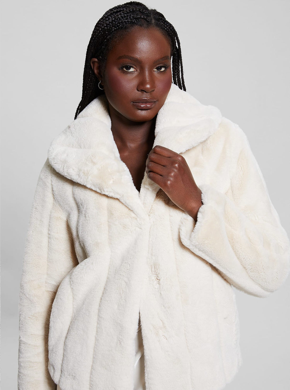 Light Beige Oyster Sophy Jacket - Women's Casual Trench Coat for Spring & Fall | Perfect for Office, Dating & Outdoor Activities