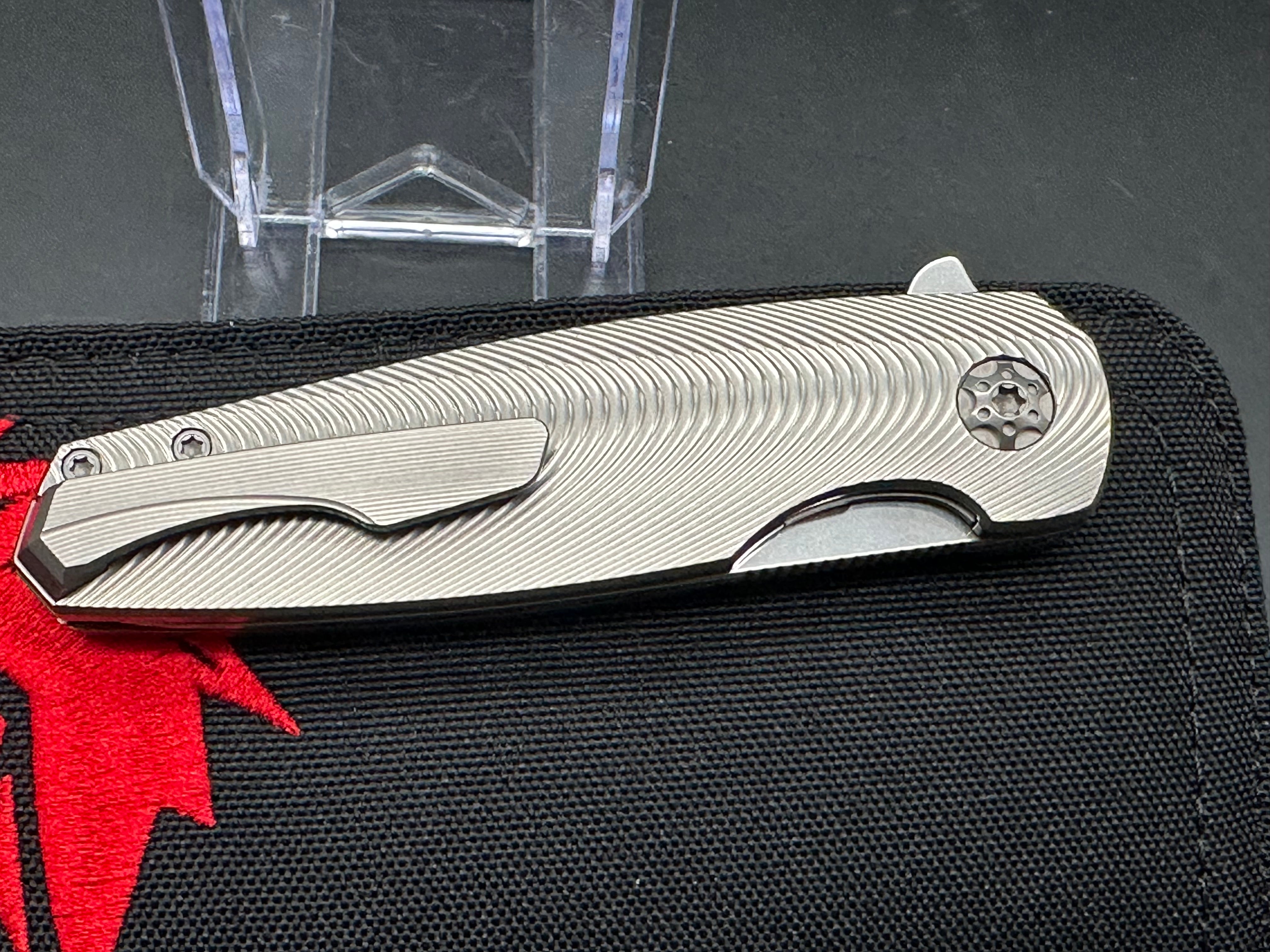 Holt Bladeworks Morpheus #582 - Premium Titanium Folding Knife for EDC, Outdoor & Tactical Use | Perfect for Camping, Hiking & Survival Gear