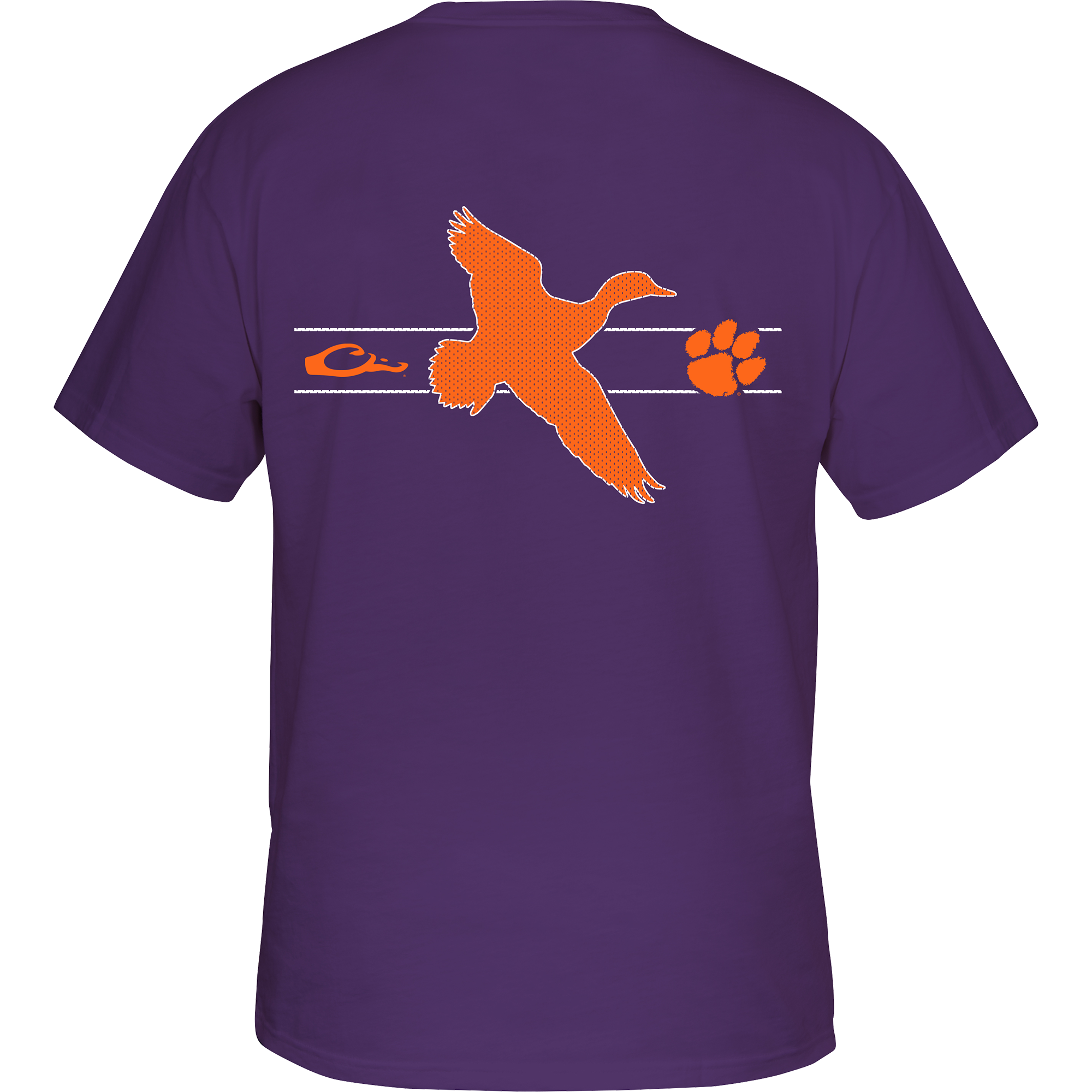 Clemson Tigers & Drake University Logo T-Shirt - Comfortable Cotton Tee for Fans, Alumni & Students - Perfect for Game Day, Campus Wear & Casual Outfits