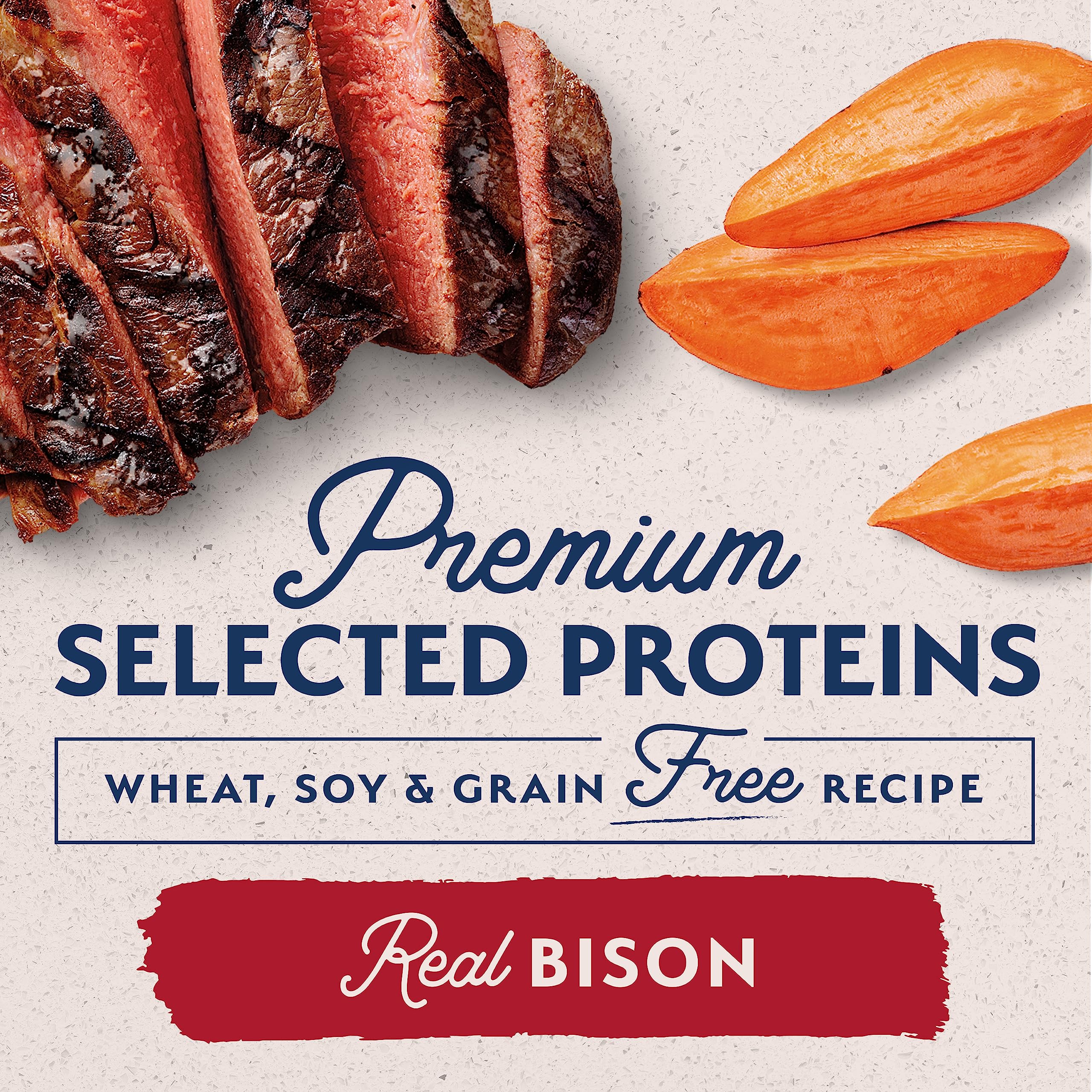 Natural Balance Limited Ingredient Grain-Free Wet Canned Dog Food - Bison & Sweet Potato Recipe for Adult Dogs, 13oz (12 Pack) | Hypoallergenic, Digestive Support | Perfect for Sensitive Stomachs & Allergies