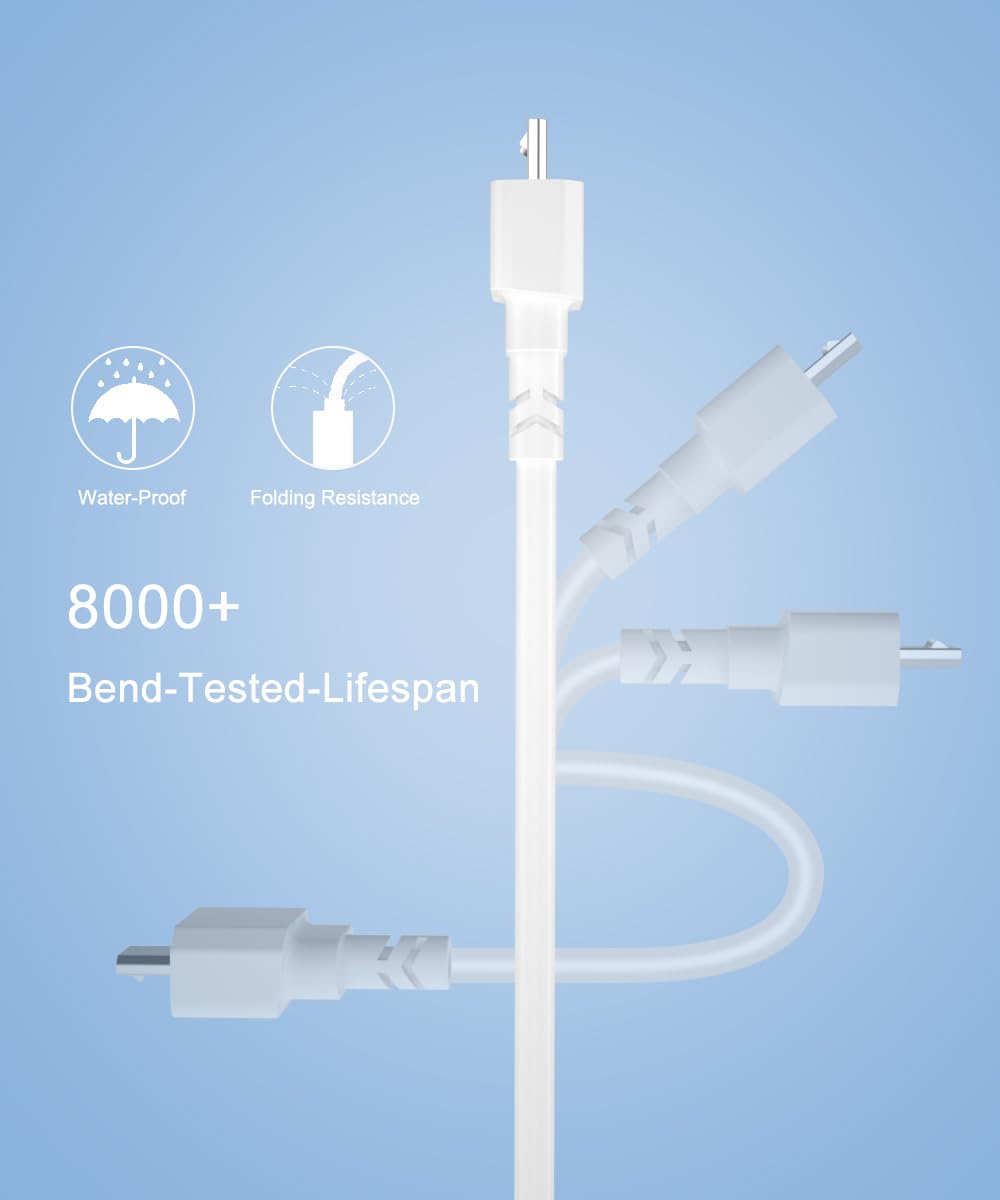 Blink Mini Charger Cable 10FT with Wall Adapter - Micro USB Power Cord for Blink Mini Security Cameras (Not Compatible with Blink Mini 2) - Waterproof & Durable for Indoor/Outdoor Use - Perfect for Home Security Camera Setup & Continuous Power Supply