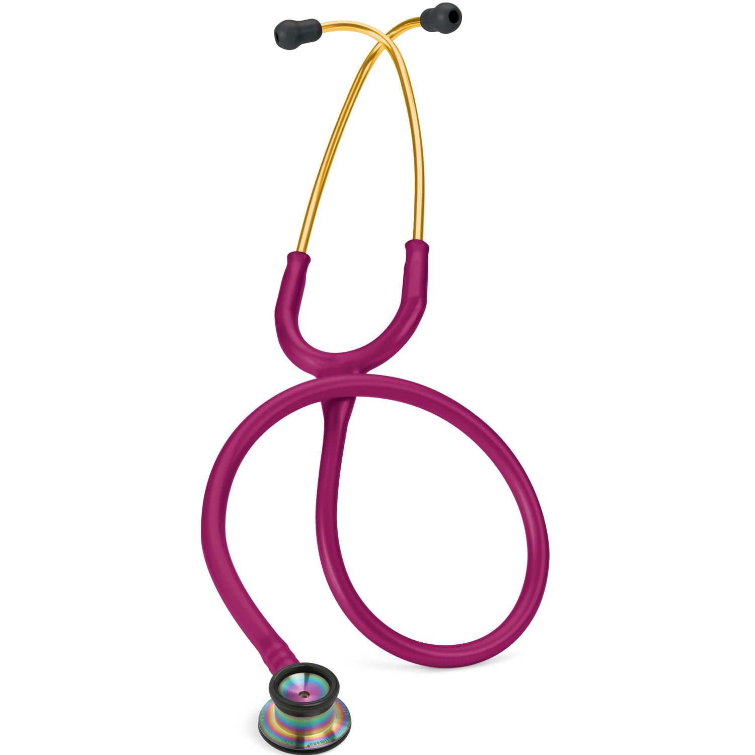 3M Littmann Classic II Infant Stethoscope - 2157 Model with Stainless Steel Rainbow-Finish Chestpiece, 28
