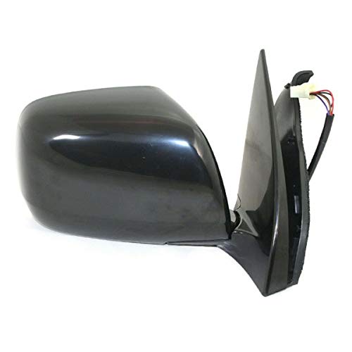 Toyota Highlander 2001-2007 Power Heated Black Manual Folding Right Side Rear View Mirror Replacement - Perfect for Winter Driving & Enhanced Visibility