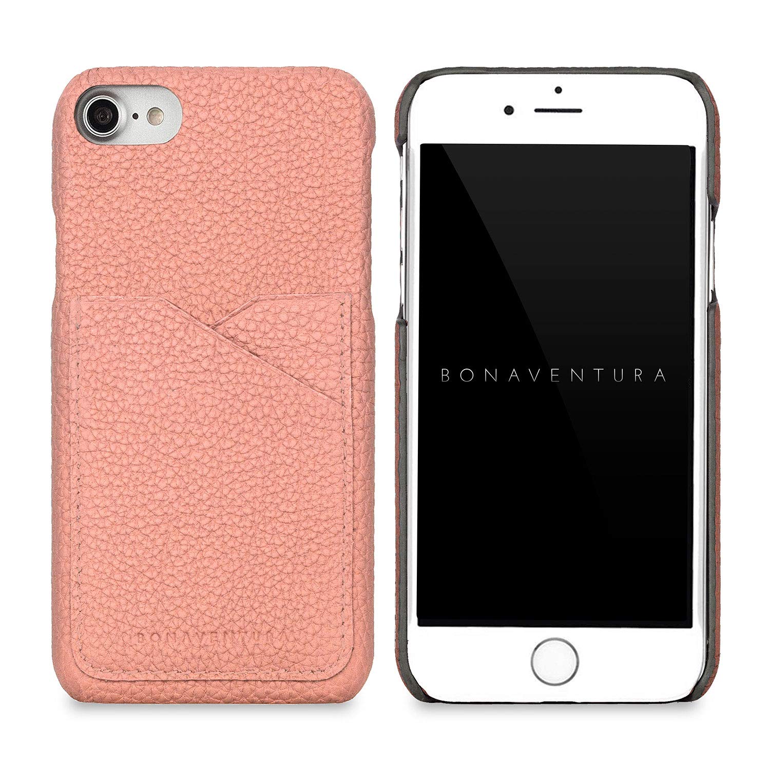 BONAVENTURA iPhone SE/8/7/6/6s Case - Slim Protective Back Cover with Coral Design | Perfect for Everyday Use, Travel & Work Protection
