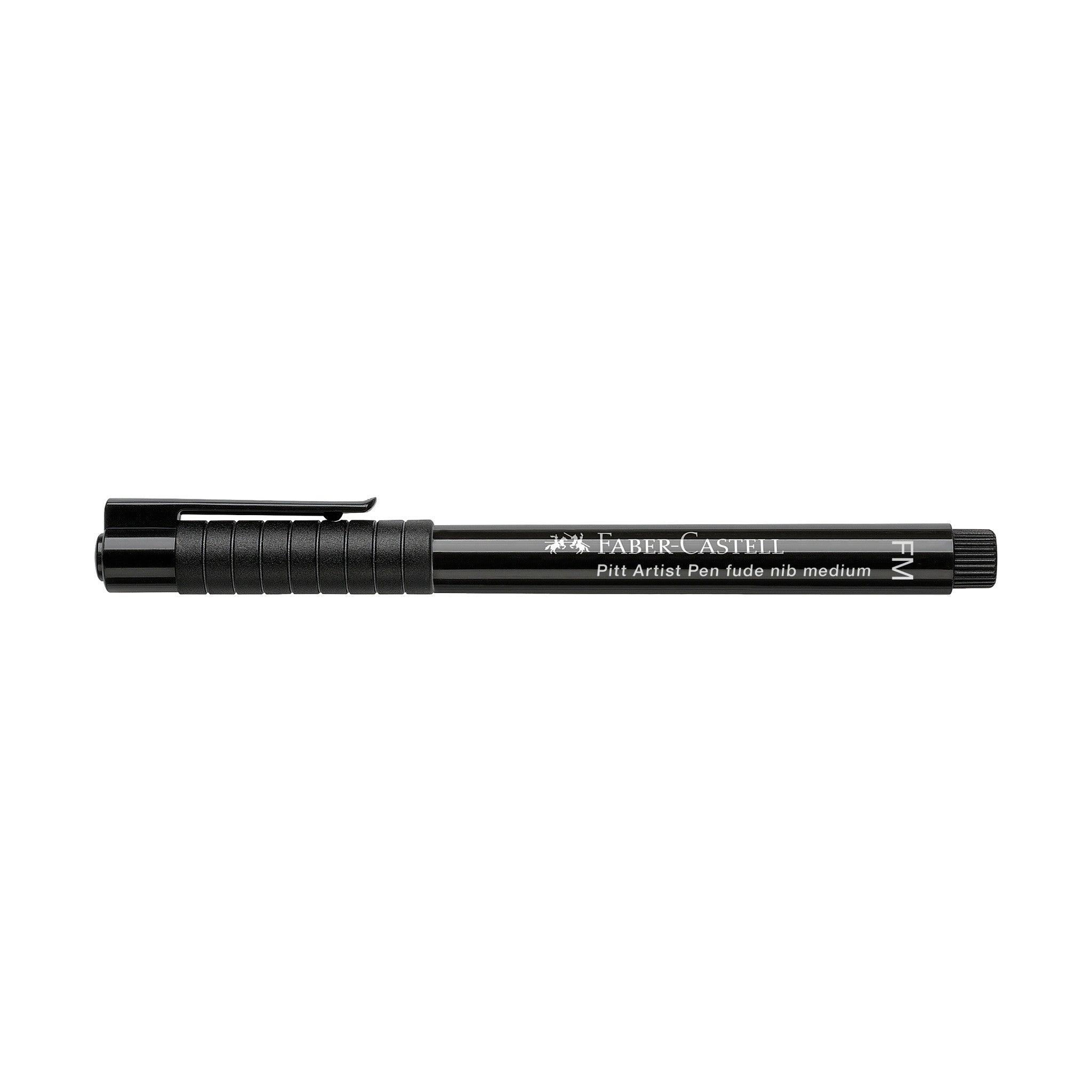 Pitt Artist Pen Fude Medium #199 Black - Professional Brush Pen for Calligraphy, Sketching & Illustration - Perfect for Artists, Designers & Crafters