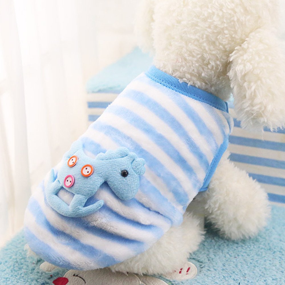 Soft Puppy & Cat Sweater - Cozy Winter Pet Shirt for Small Dogs & Cats | Cute Dog Clothes & Cat Outfits for Girls | Perfect for Indoor Warmth & Outdoor Walks