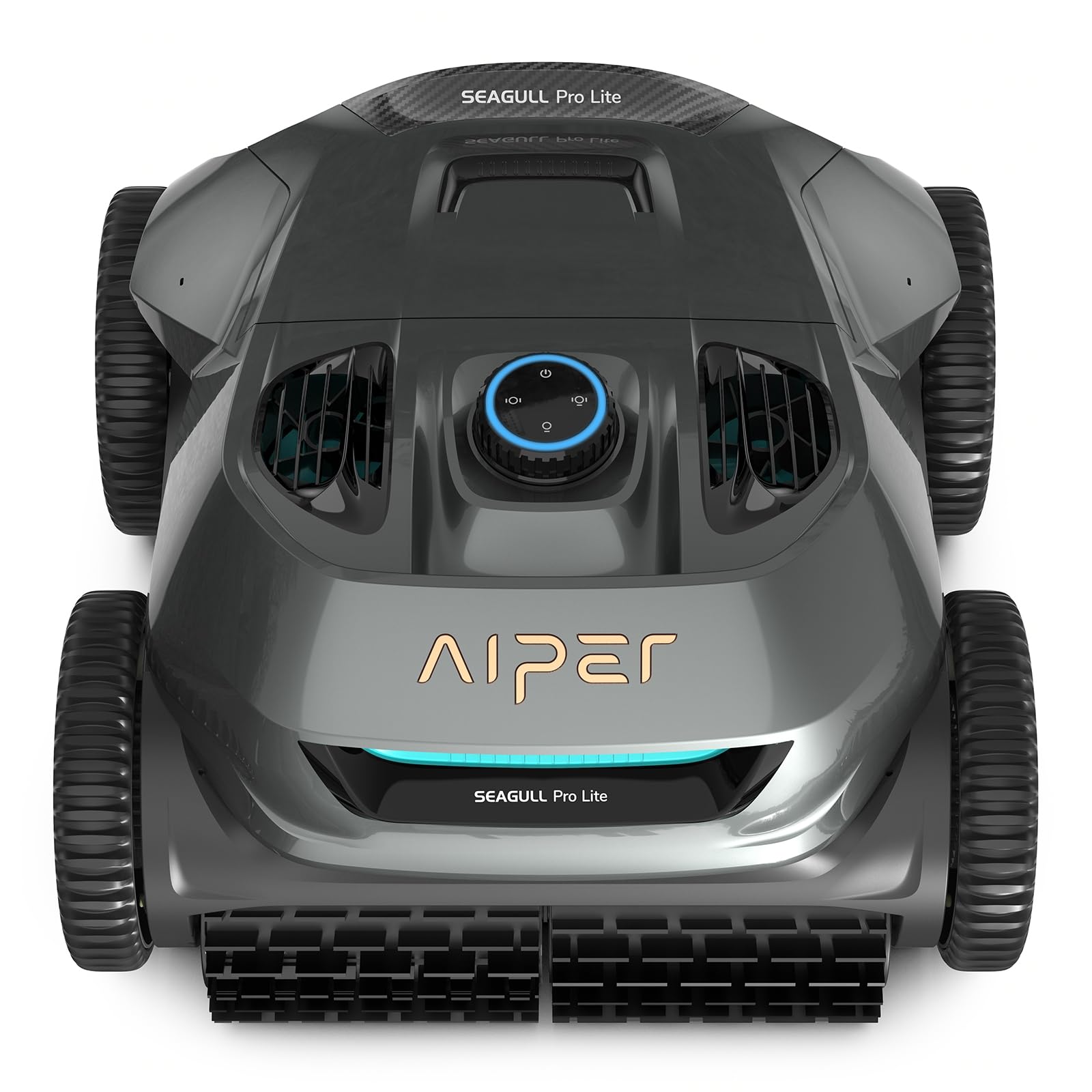 Aiper Cordless Robotic Pool Cleaner for Inground & Above Ground Pools - Automatic Wall Climbing Robot with Powerful Suction, Smart Navigation & Top Load Filters | Perfect for Weekly Maintenance & Sparkling Clean Swimming Pools