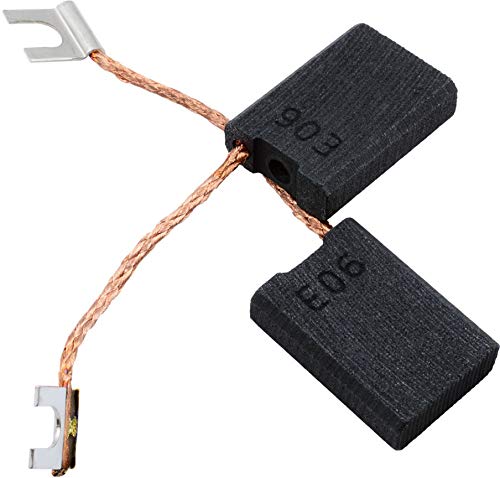 Genuine Black & Decker P5906 Carbon Brushes Replacement for Grinder P5906 - Includes Automatic Stop, Cable & Spring - Perfect for Power Tools Maintenance & Repair
