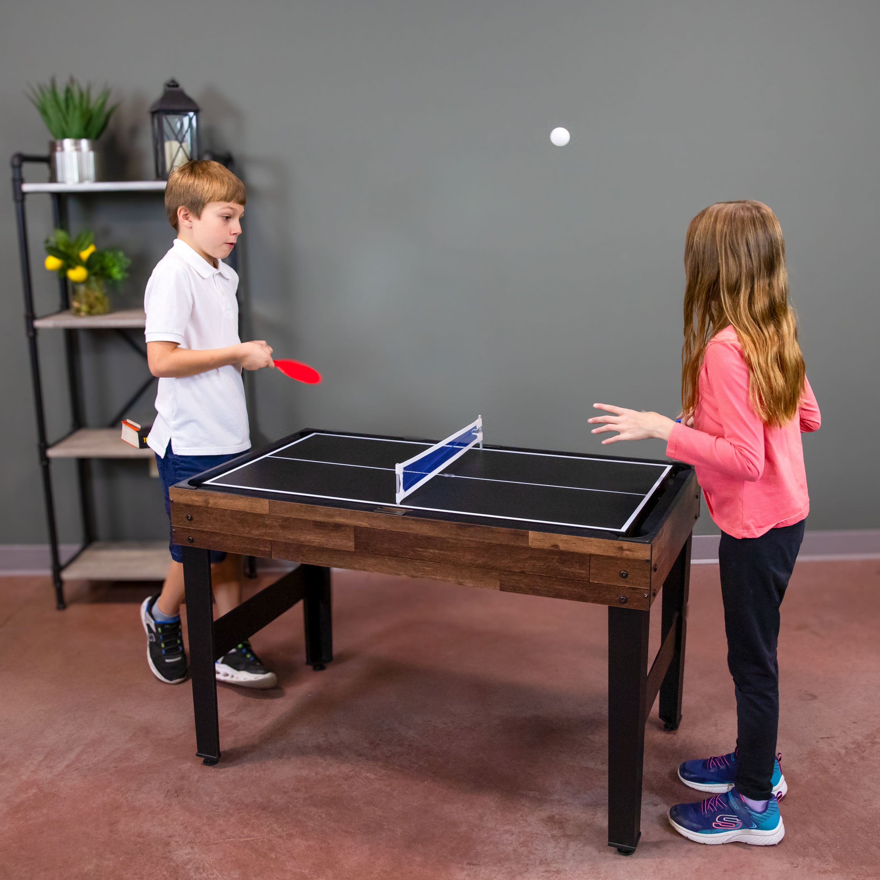 10-in-1 Multi Game Table Set for Indoor & Outdoor Fun - 49.5 Inch Classic Board Games Collection - Perfect for Family Game Nights, Parties, and Backyard Entertainment