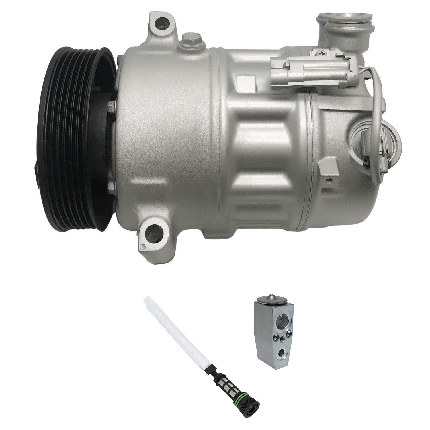 RYC Automotive A/C Compressor & Clutch Kit KT DI12 - Compatible with Buick Regal 2.4L 2011 - Perfect for AC Repair & Summer Cooling System Maintenance