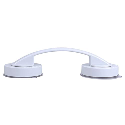 Sturdy Bathroom Safety Grab Bar - Non-Slip Vacuum Suction Cup Handrail for Elderly & Disabled - Secure Grip for Glass Doors, Showers, and Wet Areas - Ideal for Home, Hospital & Senior Care Facilities