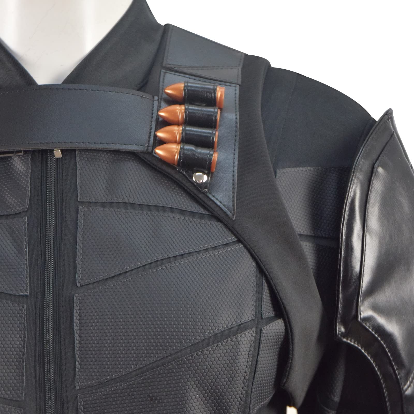 Yelena Belova Black Vest Costume for Women - Natasha Widow Cosplay Soldier Uniform Suit | Halloween Party, Comic Con & Cosplay Events
