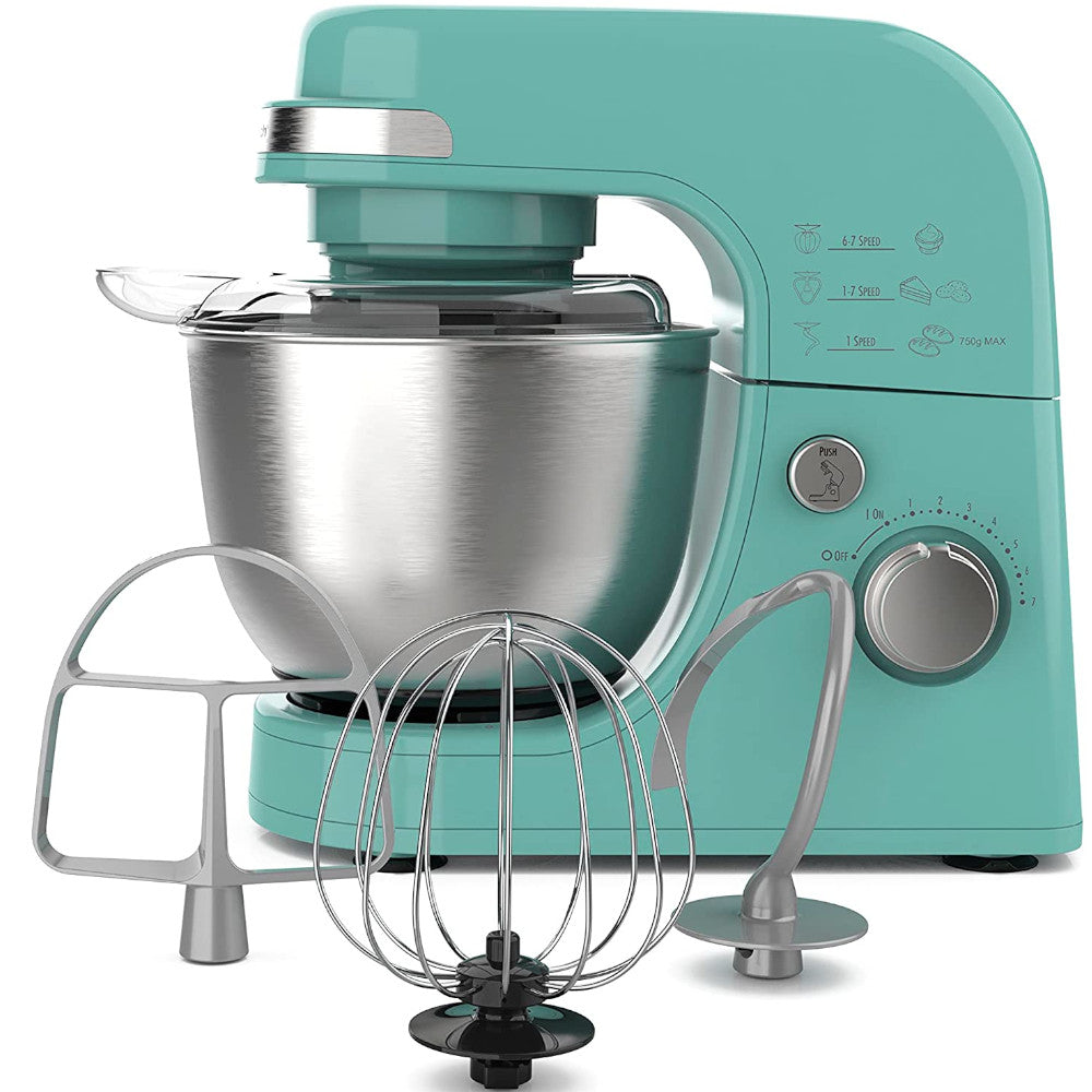 Hamilton Beach 4-Quart Stand Mixer 63387 - Perfect for Baking Cakes, Cookies & Bread at Home