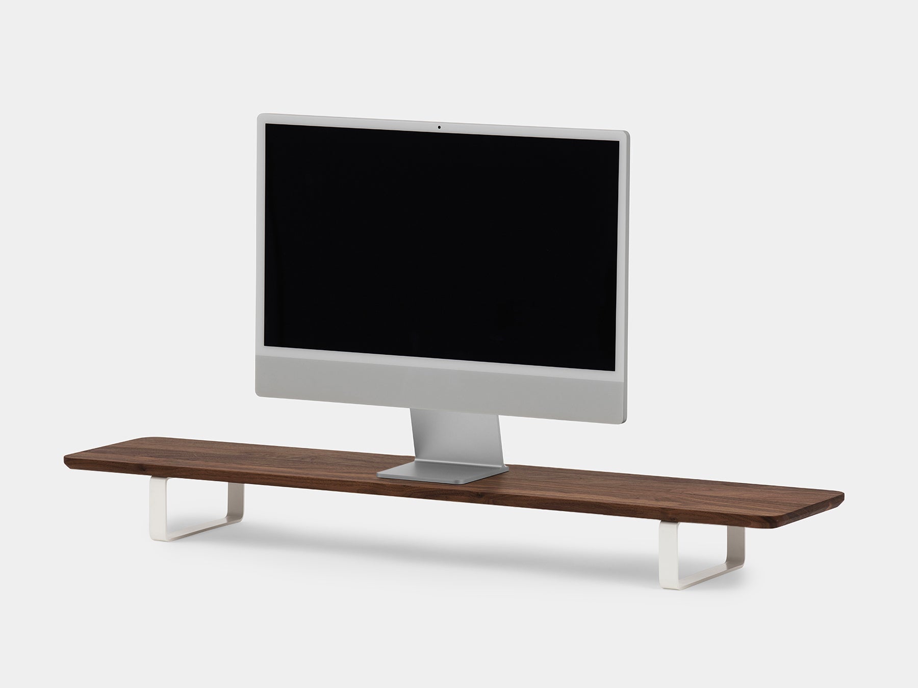 Dual Monitor Stand for Desk - Adjustable Computer Monitor Riser with Shelf - Perfect for Home Office, Gaming Setup & Workspace Organization