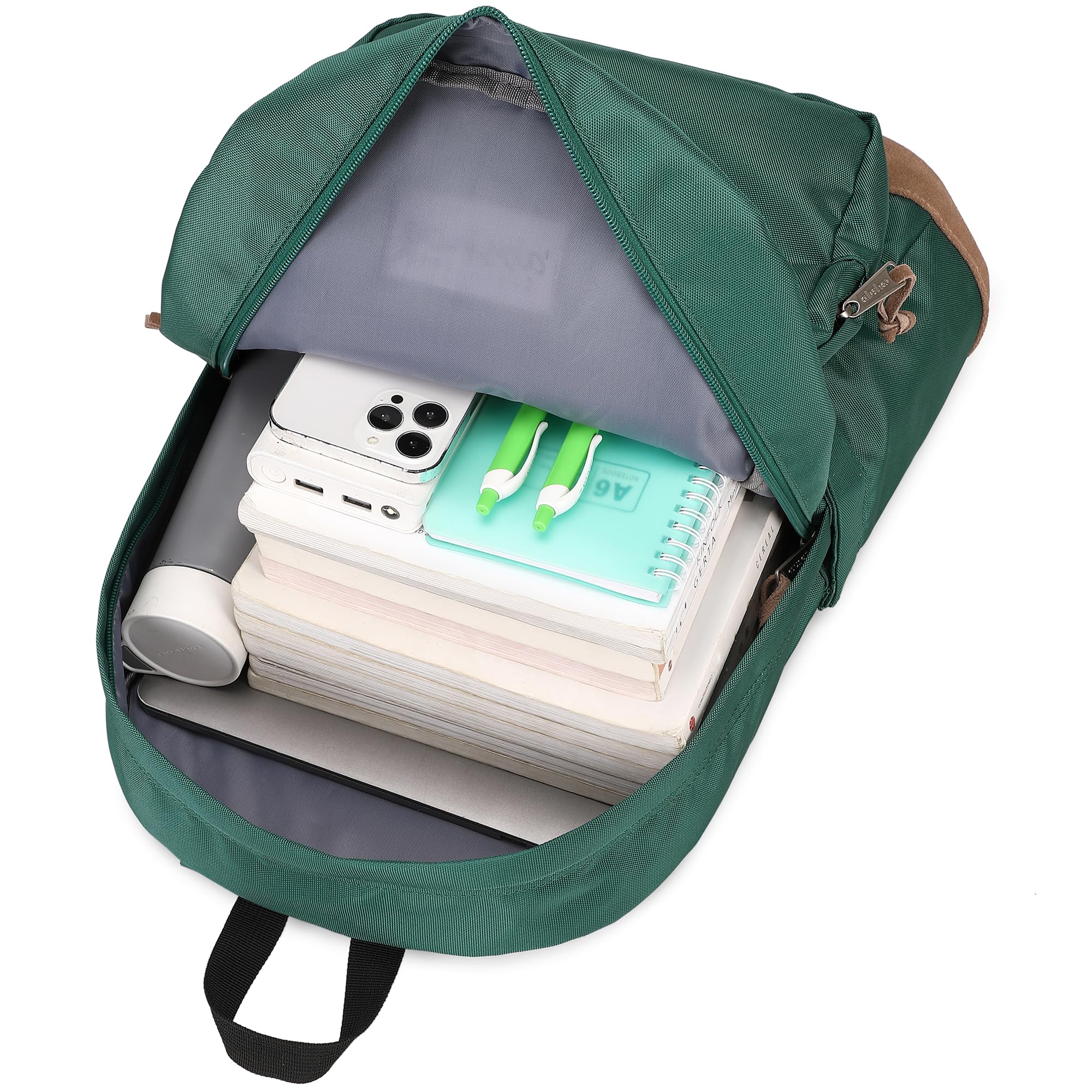 Abshoo Casual Travel Backpack for Men & Women - School Bag for College & Teens (Green) - Perfect for Daily Use & Outdoor
