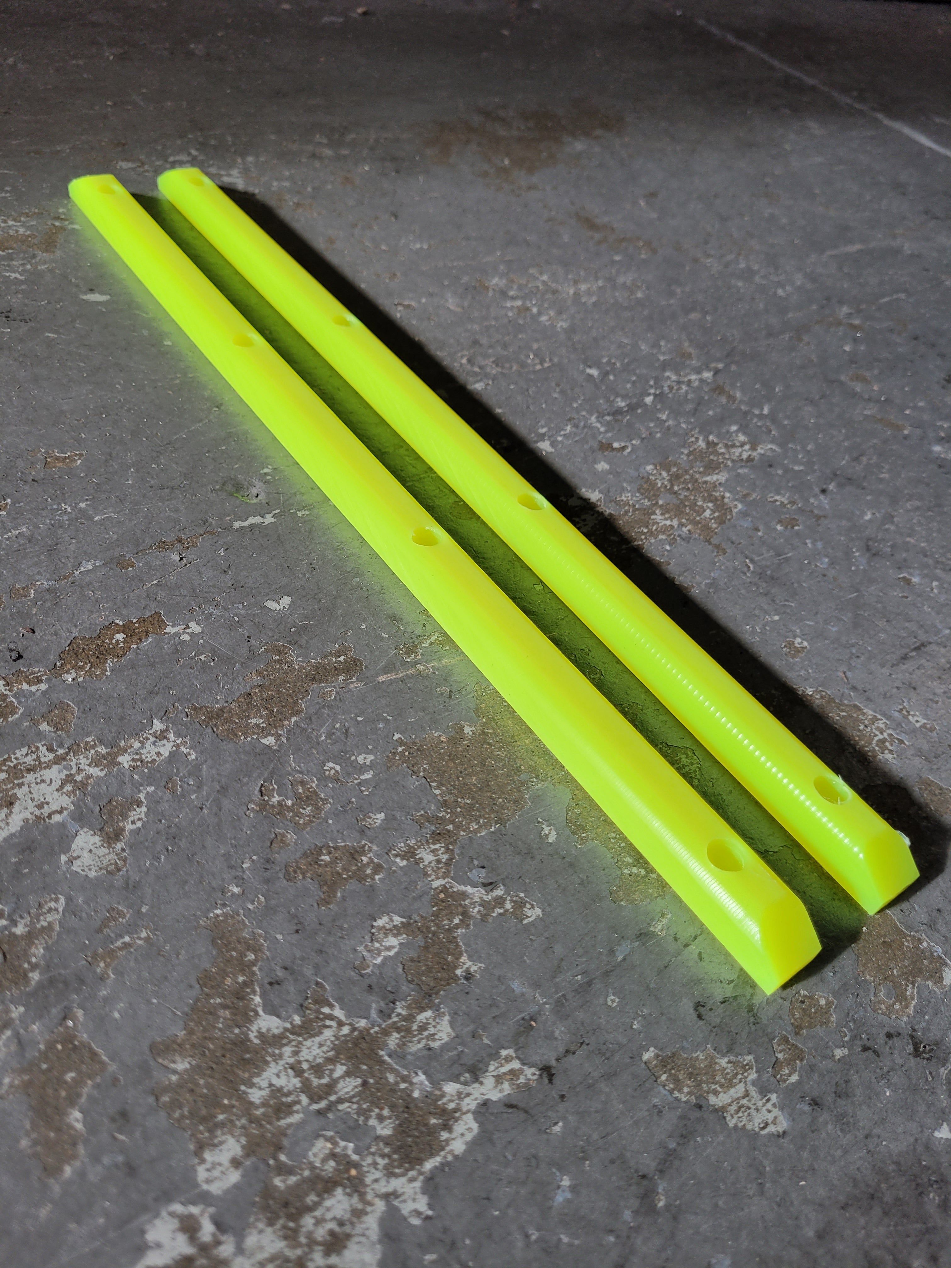 Vintage ODI 4 Hole Rails with Hardware - 14.25