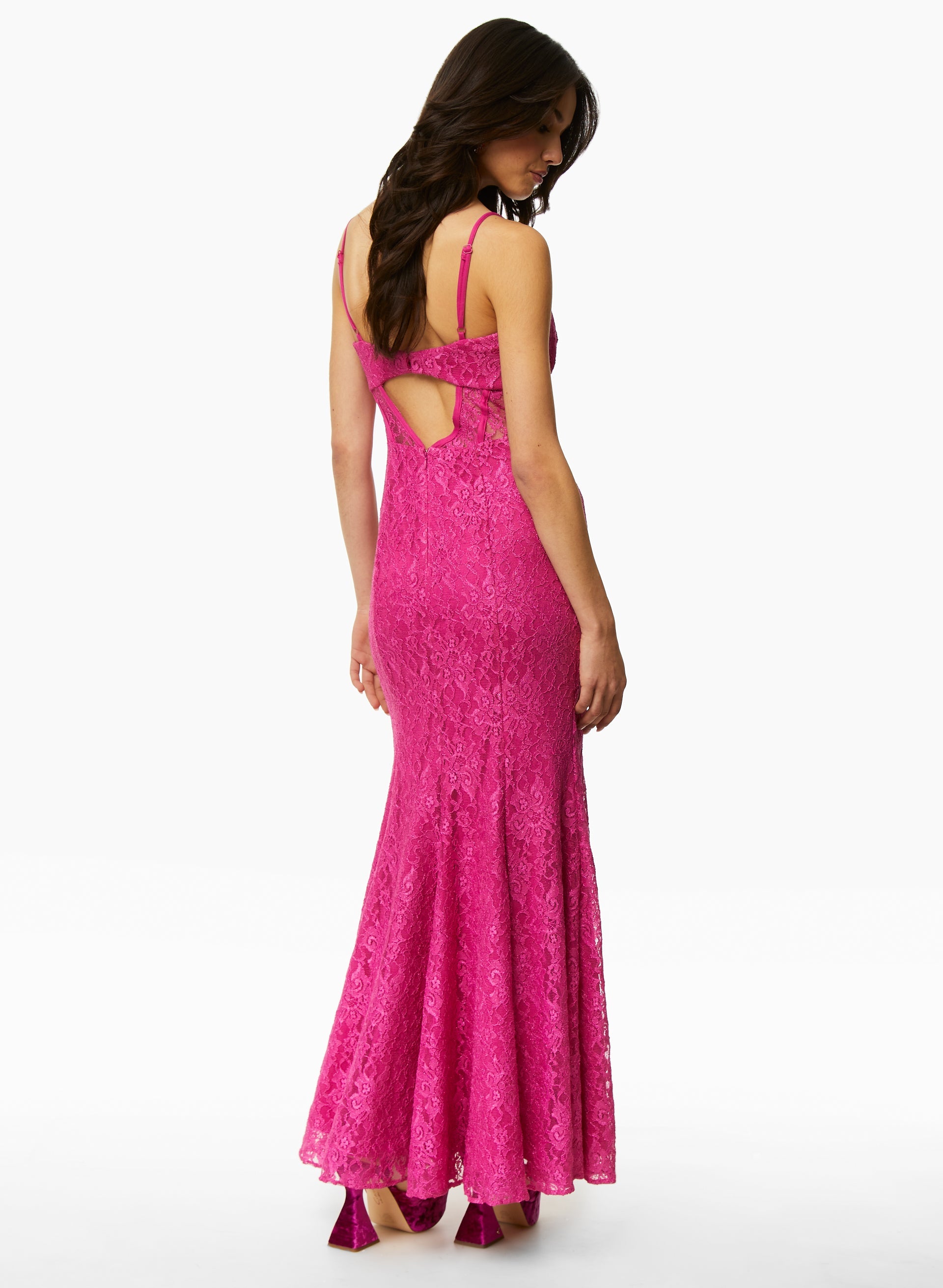 Elegant Embroidered Mermaid Dress for Women - Perfect for Evening Parties, Weddings & Special Occasions