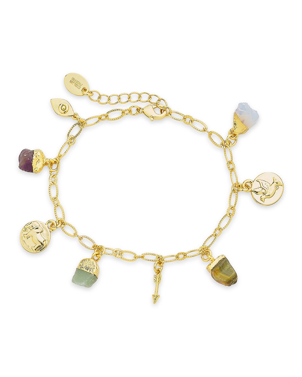 Stylish Multi Charm Bracelet for Women - Adjustable Beaded Friendship Jewelry - Perfect for Gifts, Parties & Everyday Wear