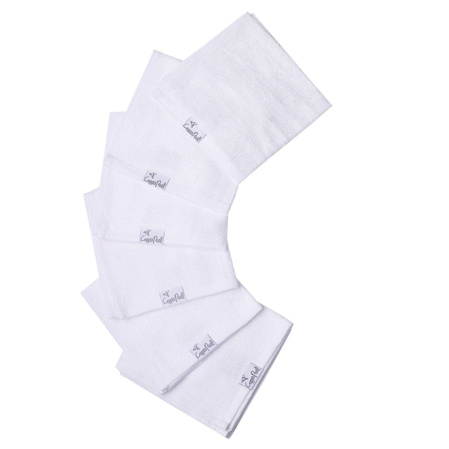 6 Pack Soft and Absorbent Washcloths for Face & Body - Premium Bath Towels for Spa, Gym, and Travel - Gentle Exfoliation & Quick Drying