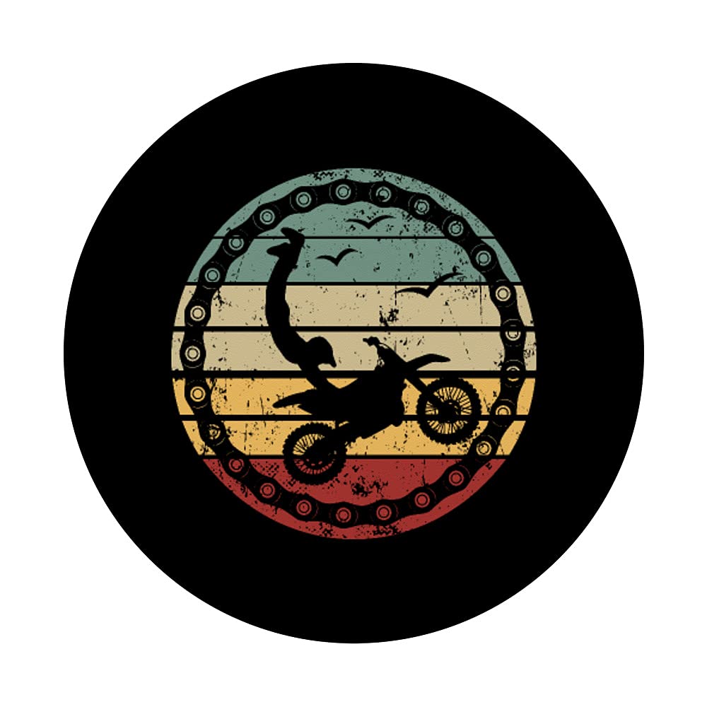 Freestyle Motocross Dirt Bike Supercross Enduro Riding PopSockets - Swappable PopGrip for Motorcycle Enthusiasts - Perfect for MX Bikes, ATVs & Off-Road Adventures