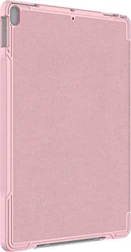 Verizon Folio Case with Tempered Glass Screen Protector for iPad Air 10.5 3rd Gen & iPad Pro 10.5 - Pink | Slim Protective Cover for Work, School & Travel