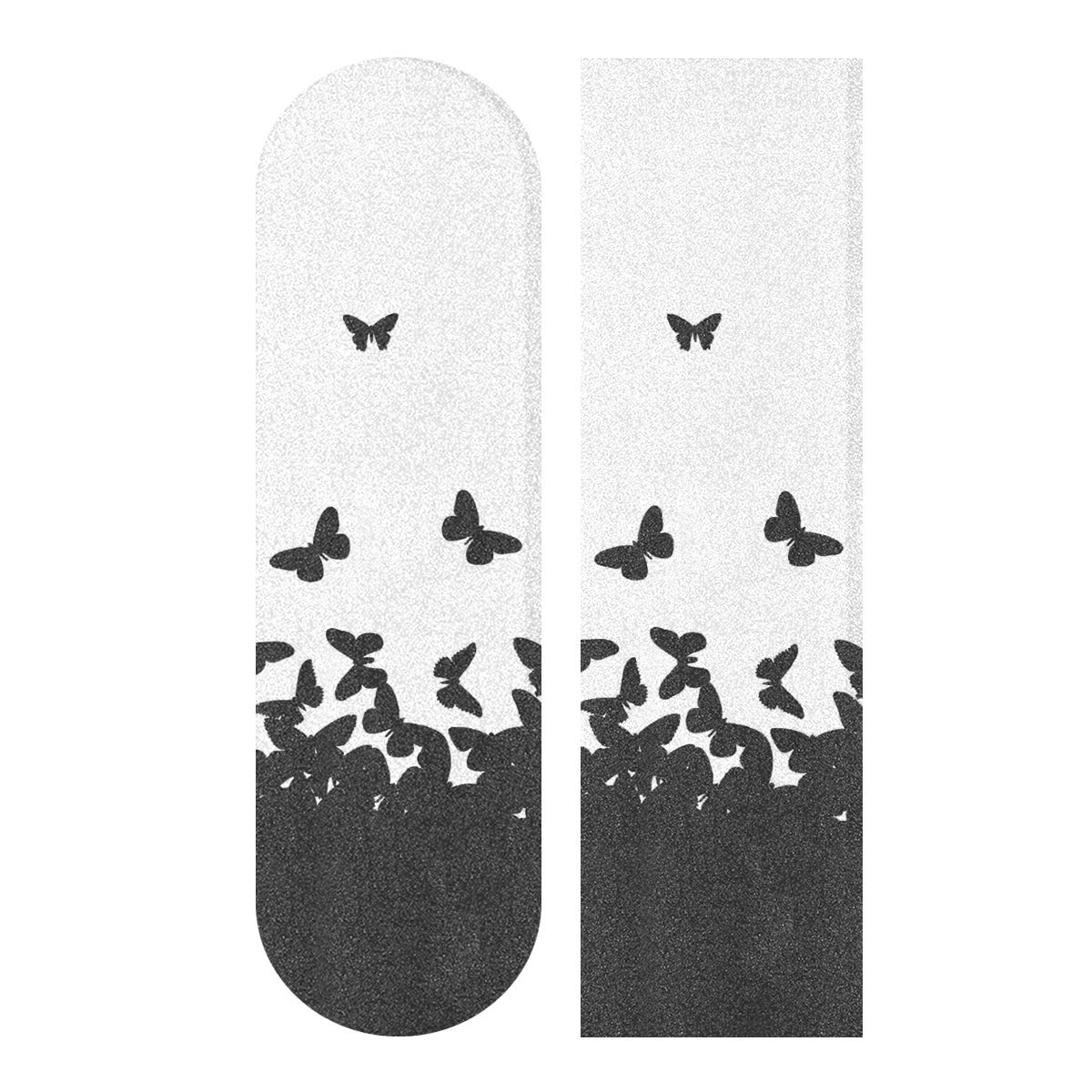 Senya Butterflies Pattern Skateboard Grip Tape - Non-Slip Sandpaper Sheet for Enhanced Board Control | Perfect for Street Skating, Longboarding & Skatepark Tricks