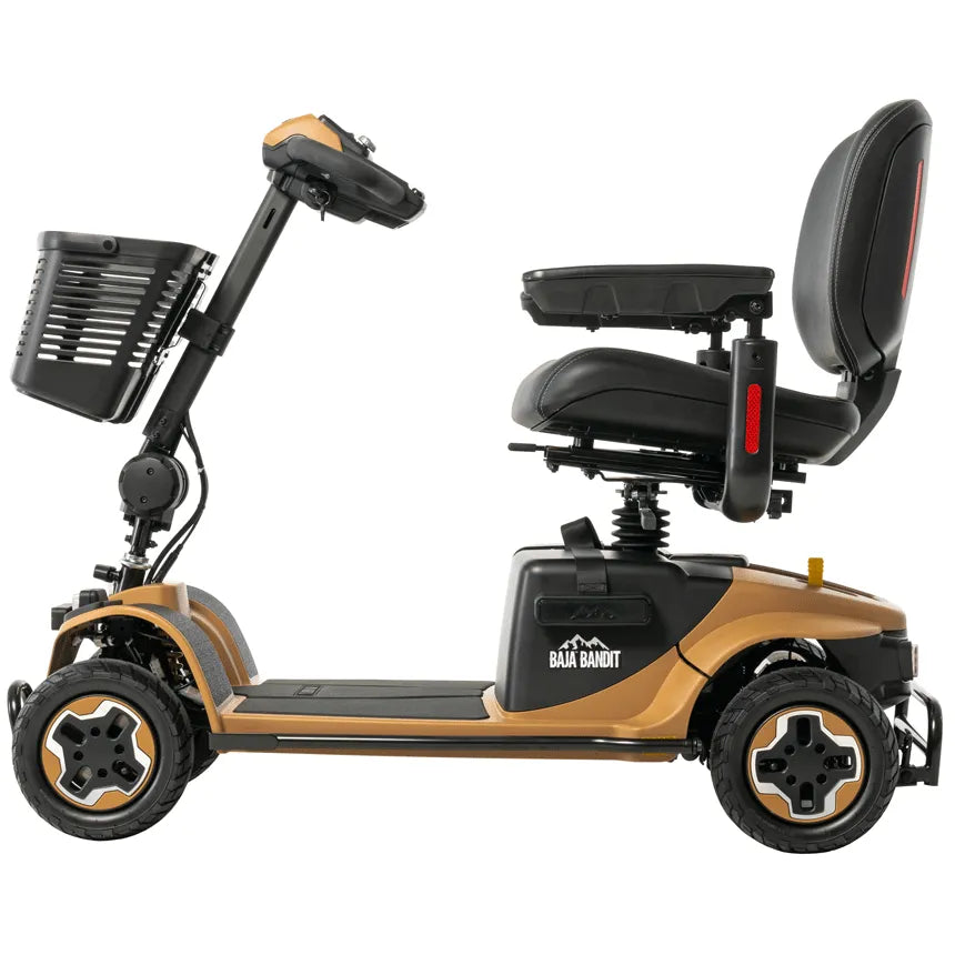 Baja® Bandit 4 Wheel Scooter BA140 - Durable Kids Ride-On Toy for Outdoor & Indoor Play - Perfect for Backyard, Park, and Neighborhood Adventures