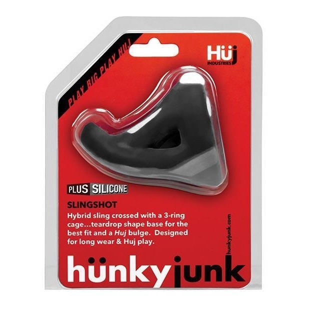 Hunkyjunk Slingshot 3 Ring Teardrop Target Shooting Outdoor Survival Gear - Perfect for Hunting, Camping, and Outdoor Adventure Activities