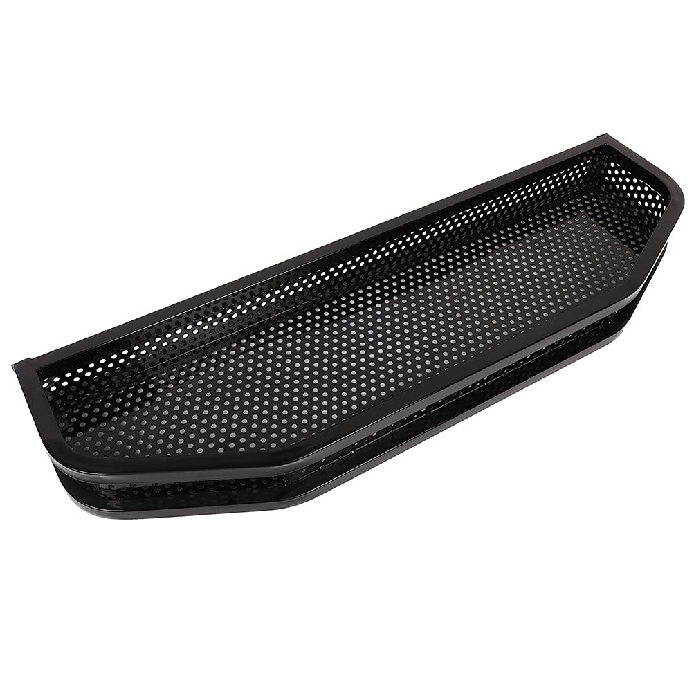 ECCPP Front Steel Storage Basket with Mounting Brackets for Club Car DS Golf Carts - Black | Extra Storage for Golf Clubs & Accessories | Perfect for Golf Course & Outdoor Use