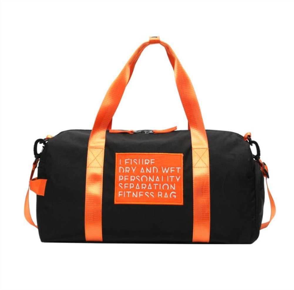 Premium Gym Bag for Sports & Travel - Waterproof Duffle Bag with Shoe Compartment & Wet/Dry Storage Pockets - Durable Fitness Workout Tote for Yoga, Gym, Running & Outdoor Adventures