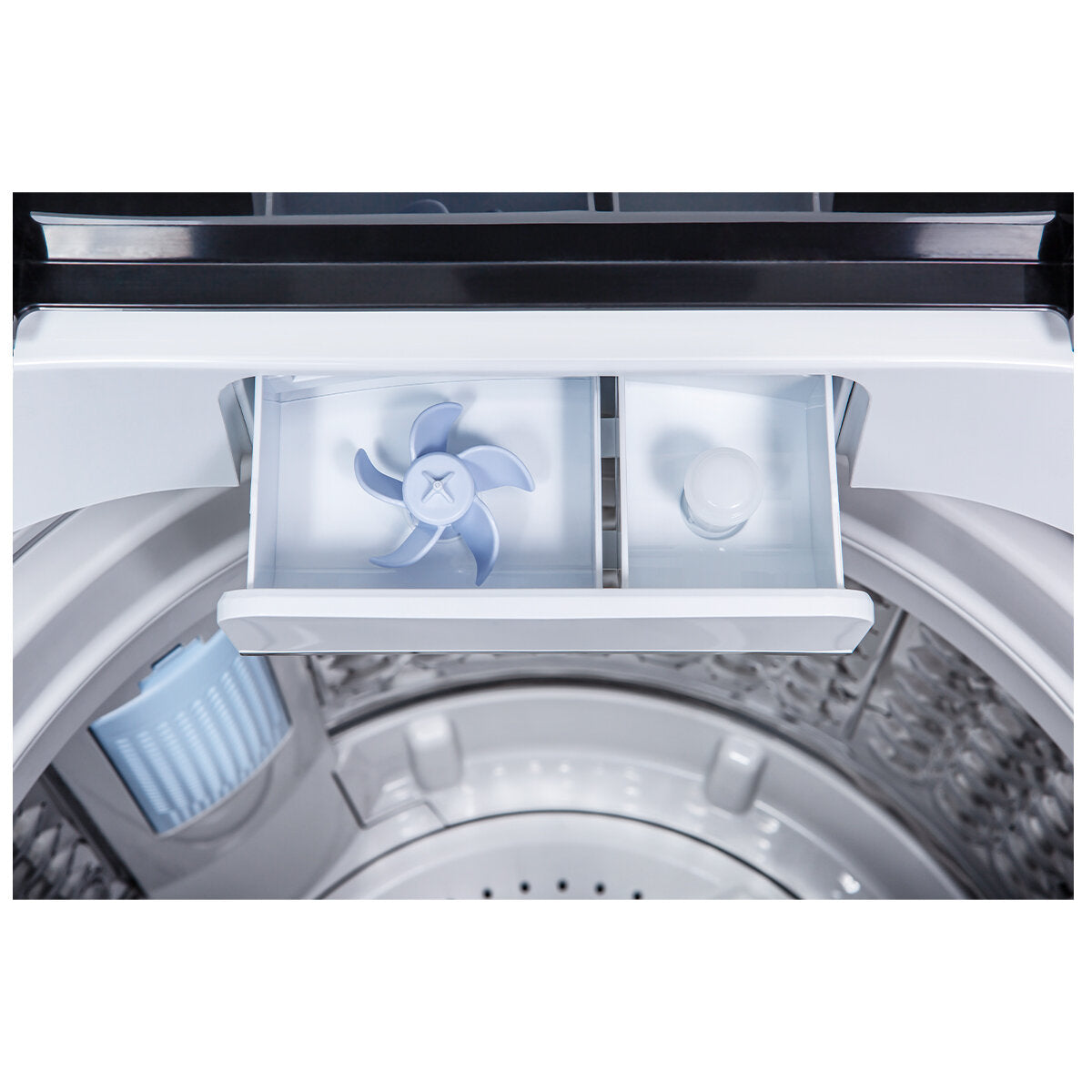TCL 8kg Top Load Washing Machine F708TLW - Energy Efficient Laundry Washer for Small Homes & Apartments - Perfect for Daily Clothes, Bedding & Baby Items