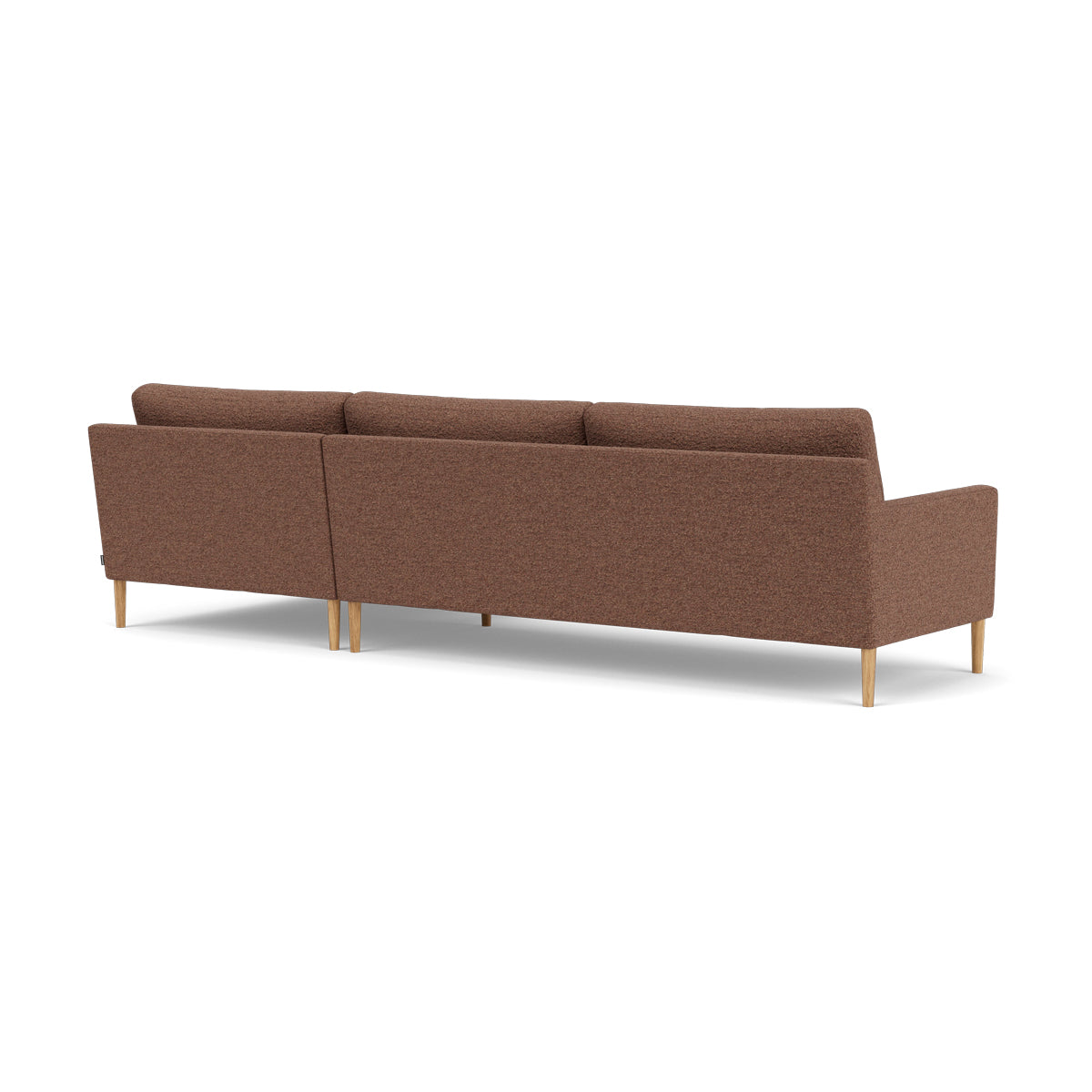 Astha Boucle Right Chaise Sofa - Modern Upholstered Sectional Couch with Chaise Lounge for Living Room, Family Room & Apartment Decor