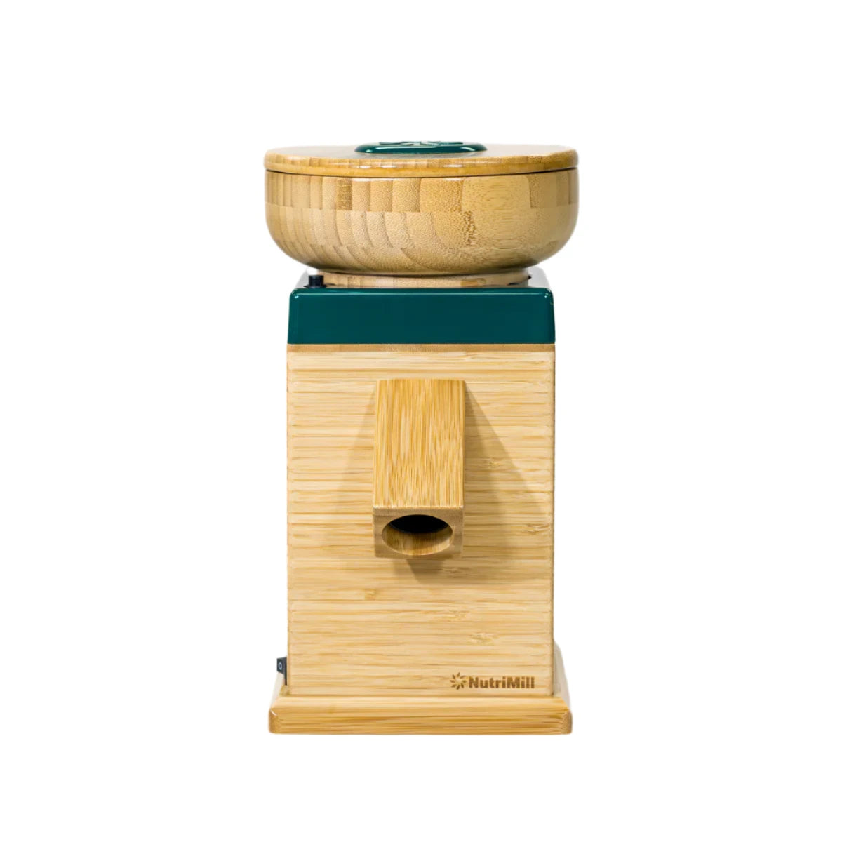 NutriMill Harvest Stone Grain Mill - Electric Flour Grinder for Whole Wheat, Grains & Seeds - Perfect for Home Baking, Bread Making & Healthy Cooking