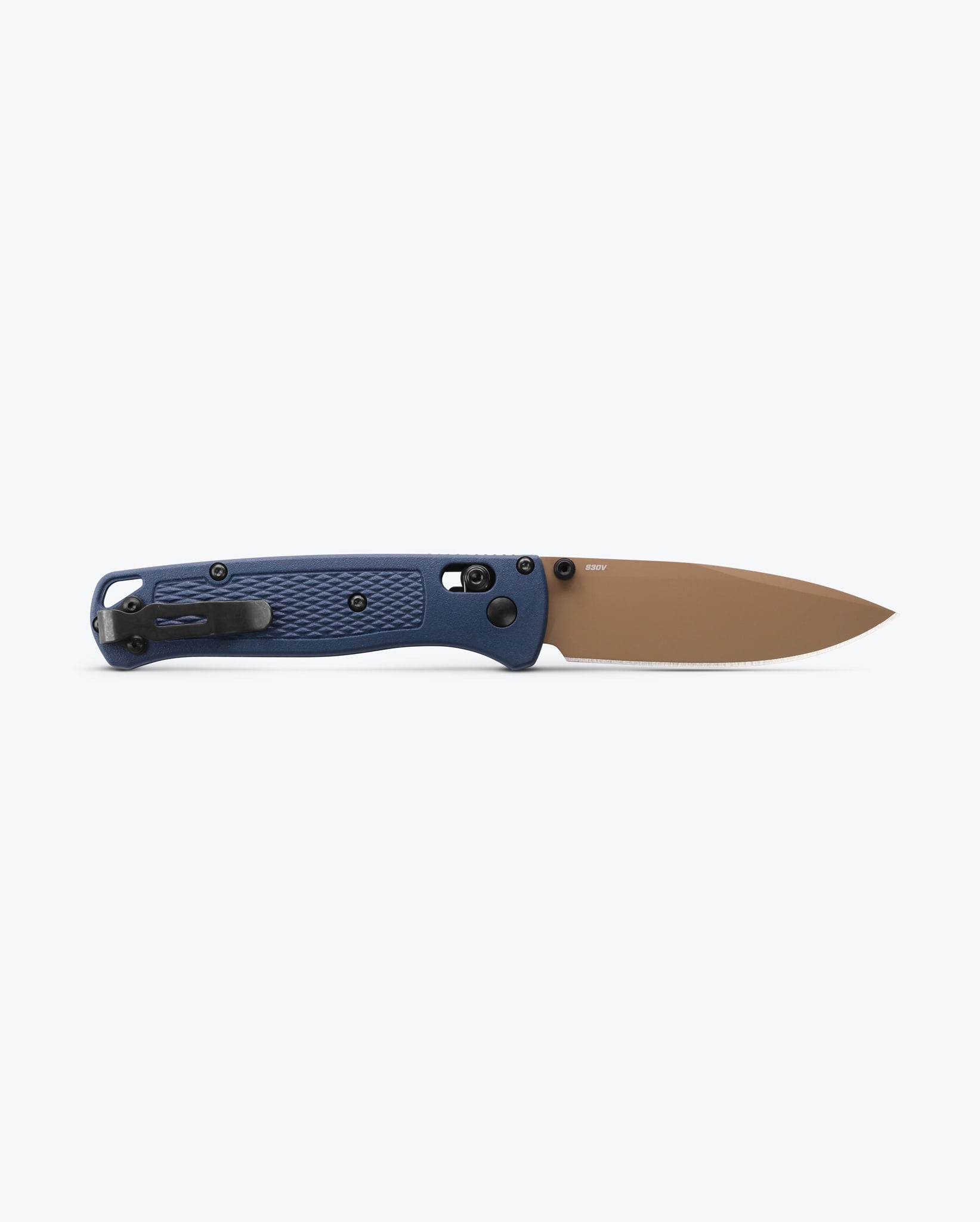 Bugout® Folding Knife - Crater Blue Grivory® Handle | EDC Pocket Knife for Outdoor Camping, Hiking & Everyday Carry