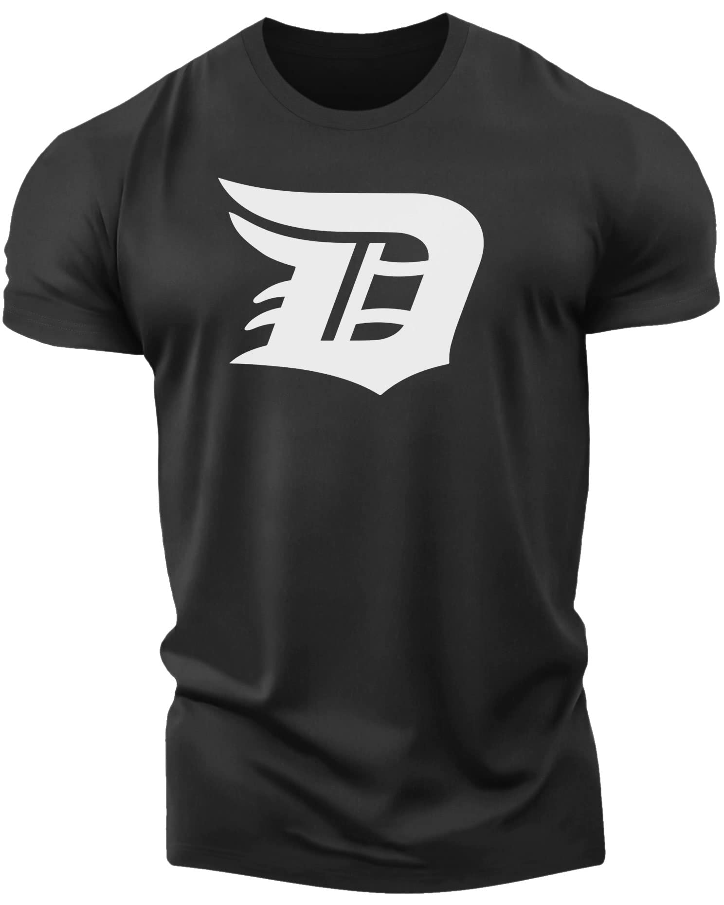 Detroit T-Shirt for Men | Detroit Rebels D Logo Tee | Vintage Detroit Style Shirts for Casual Wear & Street Fashion