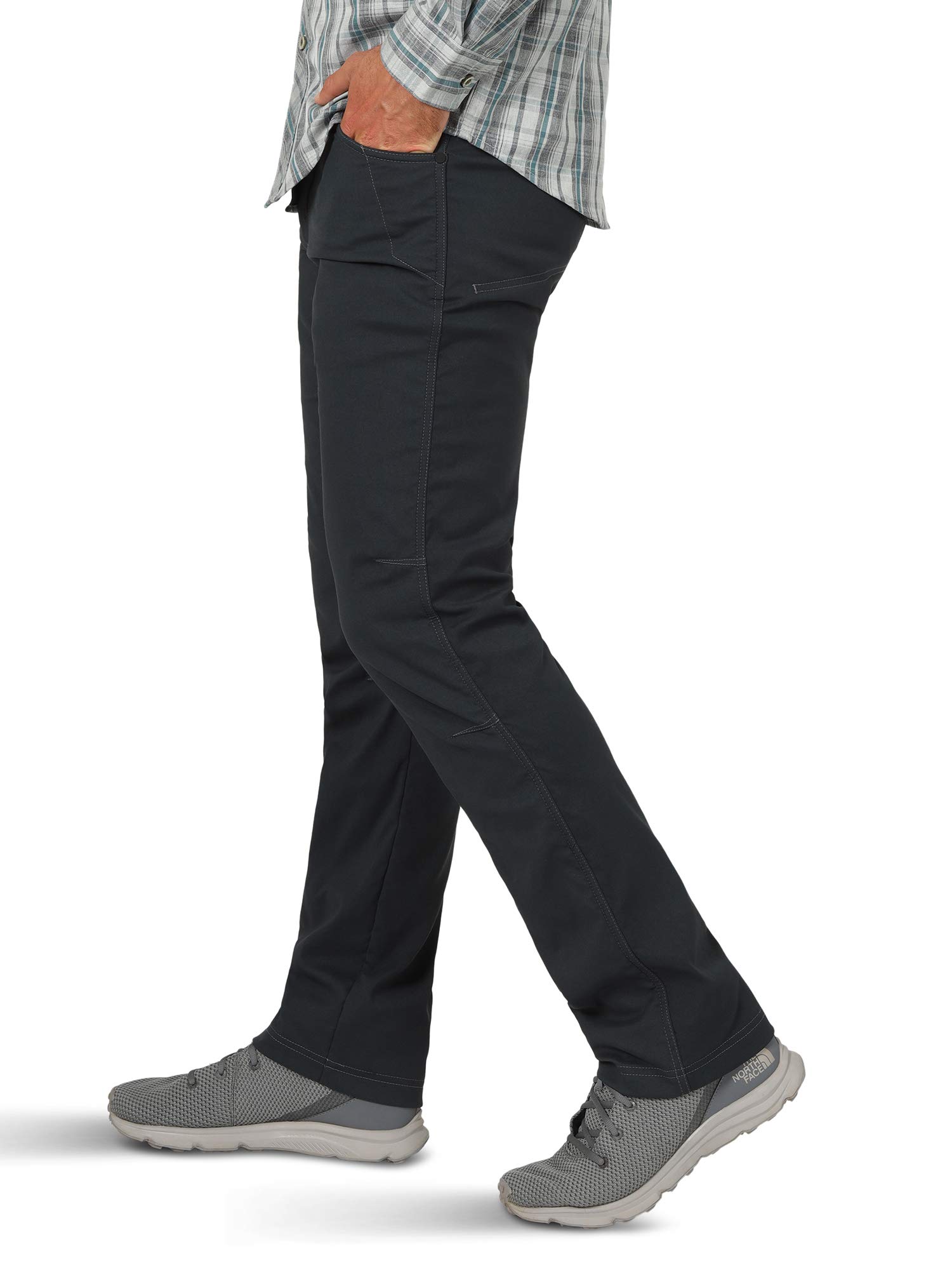 ATG by Wrangler Men's Fleece Lined Utility Work Pants - Warm Winter Workwear for Outdoor Jobs, Hiking & Casual Wear