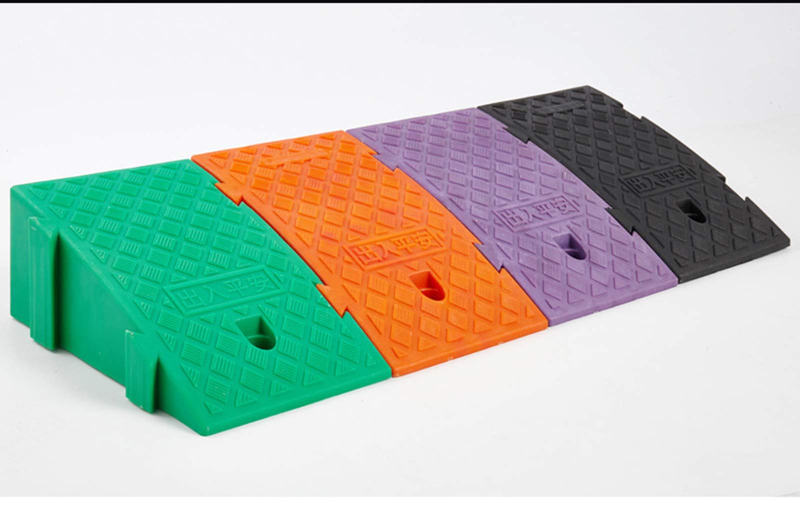 **Non-Slip Indoor Slope Pad - 25x45x19cm Purple Home Ramp for Stairs & Thresholds - Perfect for Elderly, Pets & Wheelchair Accessibility**