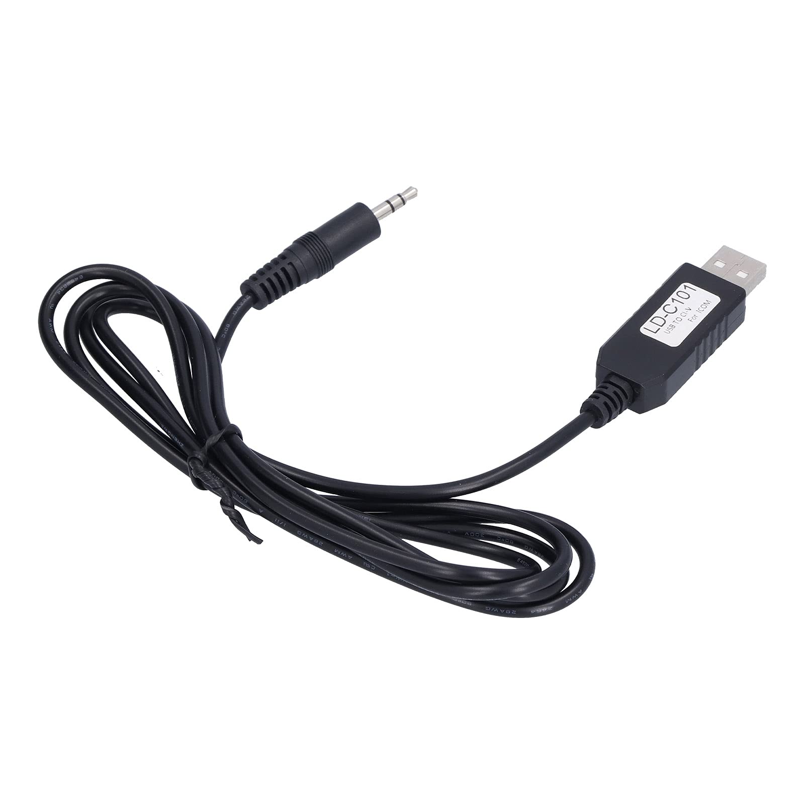 Eujgoov USB CI-V Cable for ICOM Radios - CI-V Interface Control Cable for Shortwave & Ham Radio Communication - Perfect for Radio Enthusiasts & Amateur Operators
