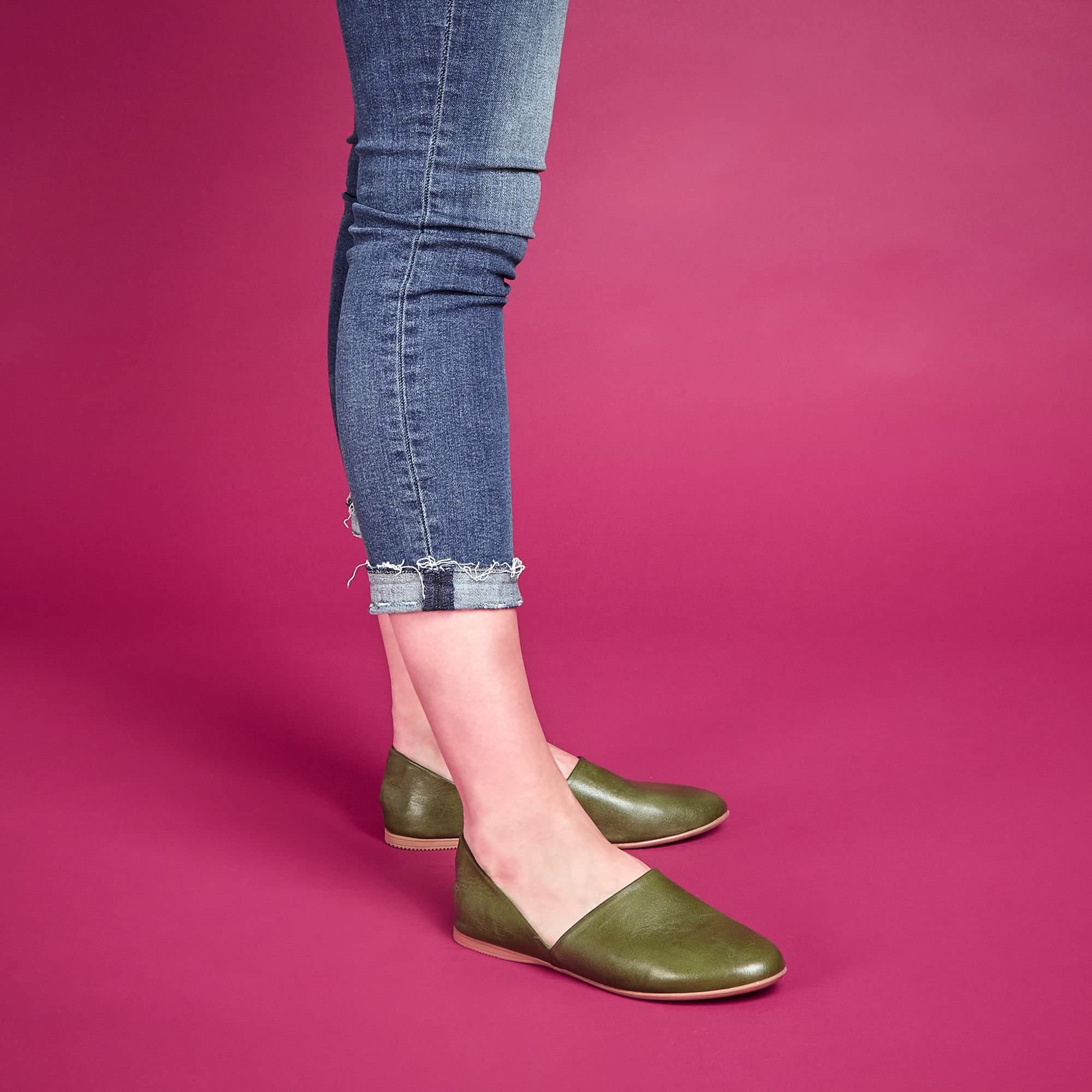 Miz Mooz Kimmy Women's Comfortable Ballet Flats - Stylish & Lightweight Slip-On Shoes for Work, Travel & Everyday Wear