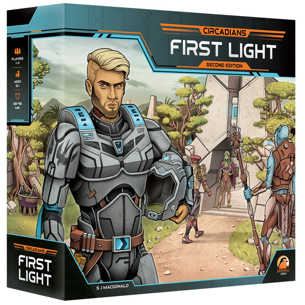 Circadians: First Light Second Edition - Strategic Dice Placement Board Game for Adults & Families | Perfect for Game Nights & Strategy Enthusiasts