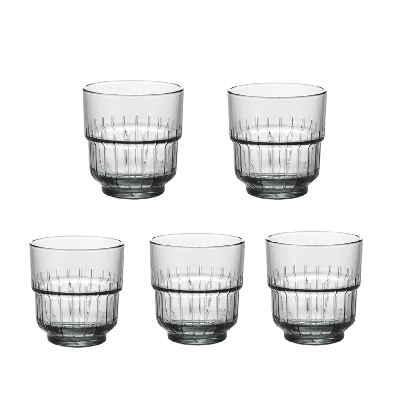 Libbey LB133 Clear Rock Glasses - 12 oz (355 ml) Set of 12 - Durable Barware for Whiskey, Cocktails & Iced Beverages - Perfect for Home Bars, Parties & Restaurants