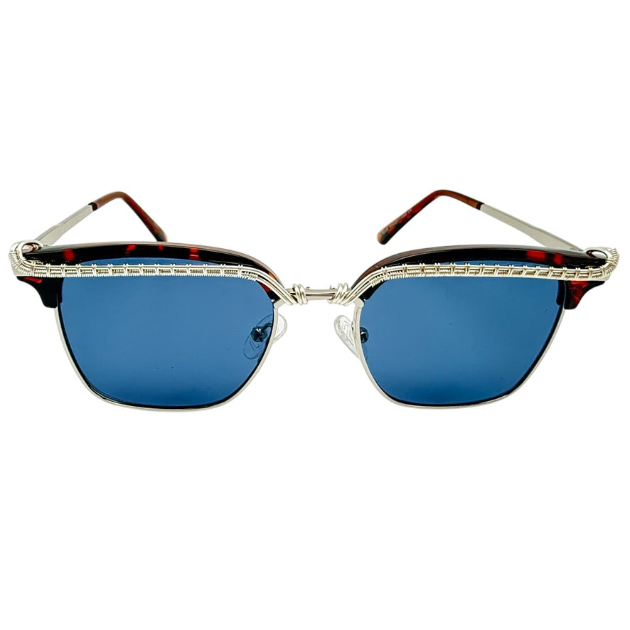 Wired Wayfarer Sunglasses - Classic Retro Style UV Protection for Men & Women - Perfect for Outdoor Activities, Travel, and Fashion Accessories