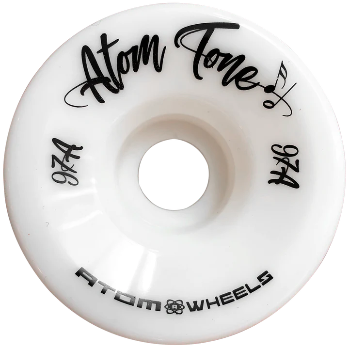 Atom Tone Wheels 97A - High-Performance Skateboard Wheels for Smooth Cruising & Street Tricks | Perfect for Skaters, Longboarders & Urban Commuters