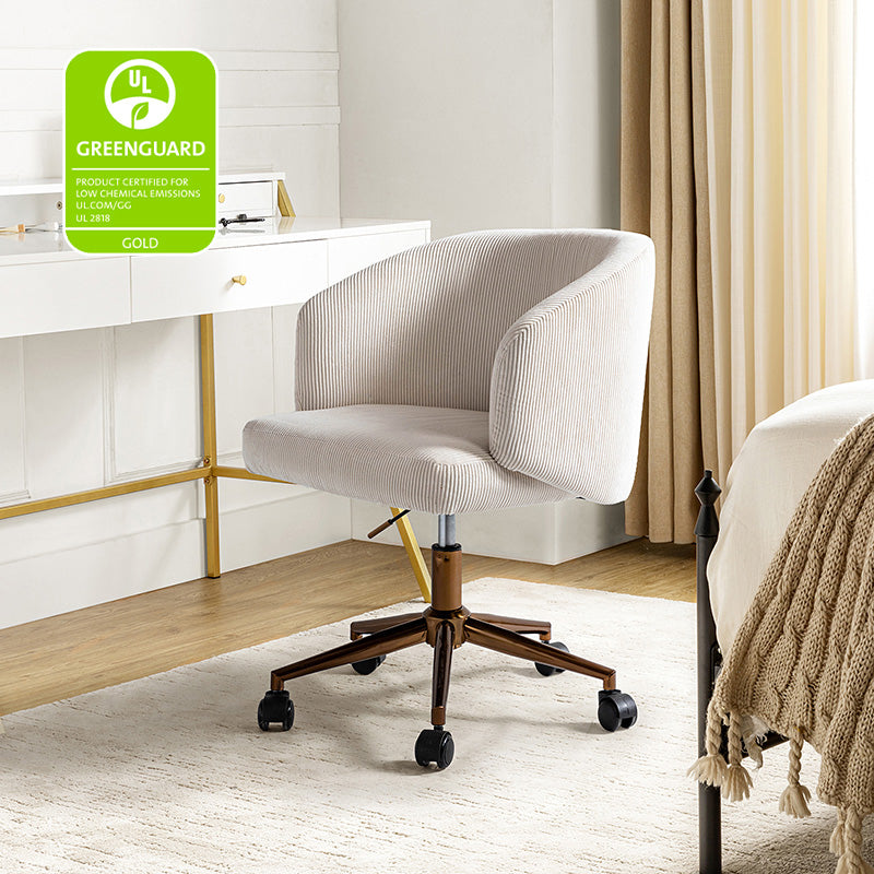 Paolo Task Accent Chair - Modern Home Office Chair with Ergonomic Design for Comfortable Working & Studying | Perfect for Small Spaces, Living Rooms & Reading Nooks