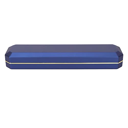 LED Illuminated Jewelry Gift Box with Soft Flocking Interior - Luxury Wedding Ring Storage Case for Engagement, Anniversary & Bridal Jewelry (Blue) - Perfect for Proposals, Bridal Showers & Gift Presentations