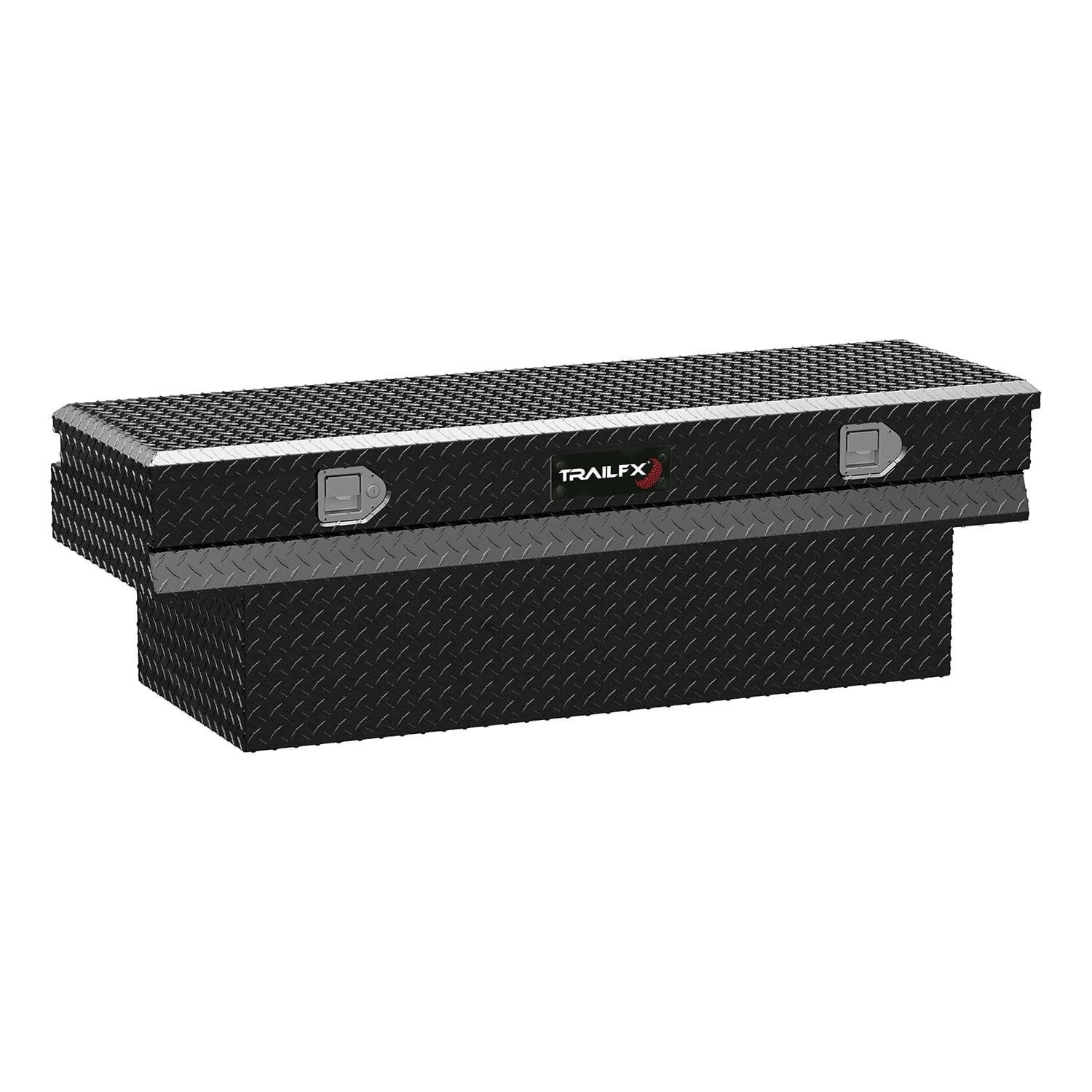 TRAILFX 152602 Heavy Duty Tool Box - Durable Metal Tool Storage Organizer for Automotive, Home & Workshop Use