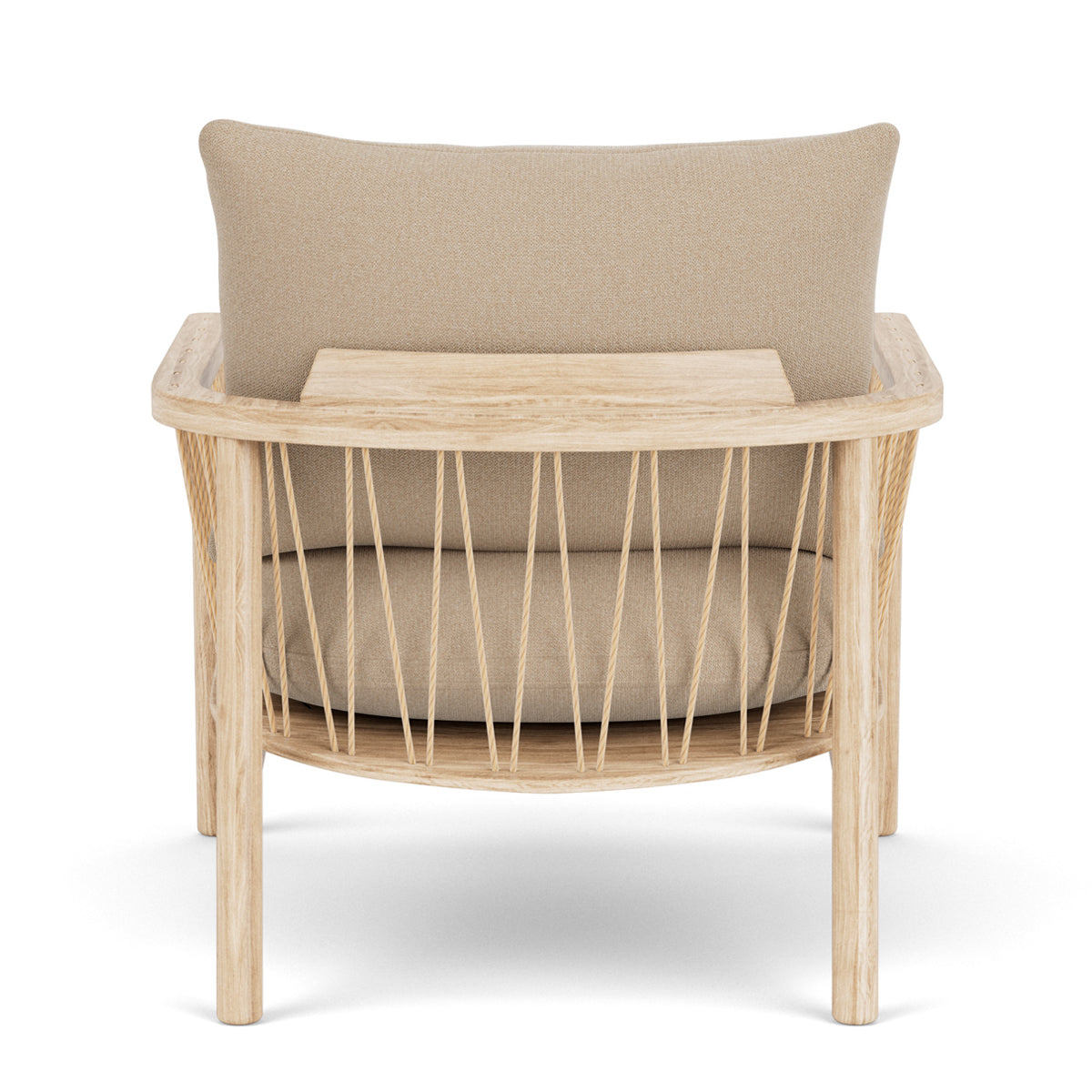 Enzo Fabric Armchair - Modern Upholstered Accent Chair for Living Room, Bedroom & Office - Comfortable Lounge Chair with Sturdy Wooden Legs - Perfect for Relaxing, Reading & Decorating