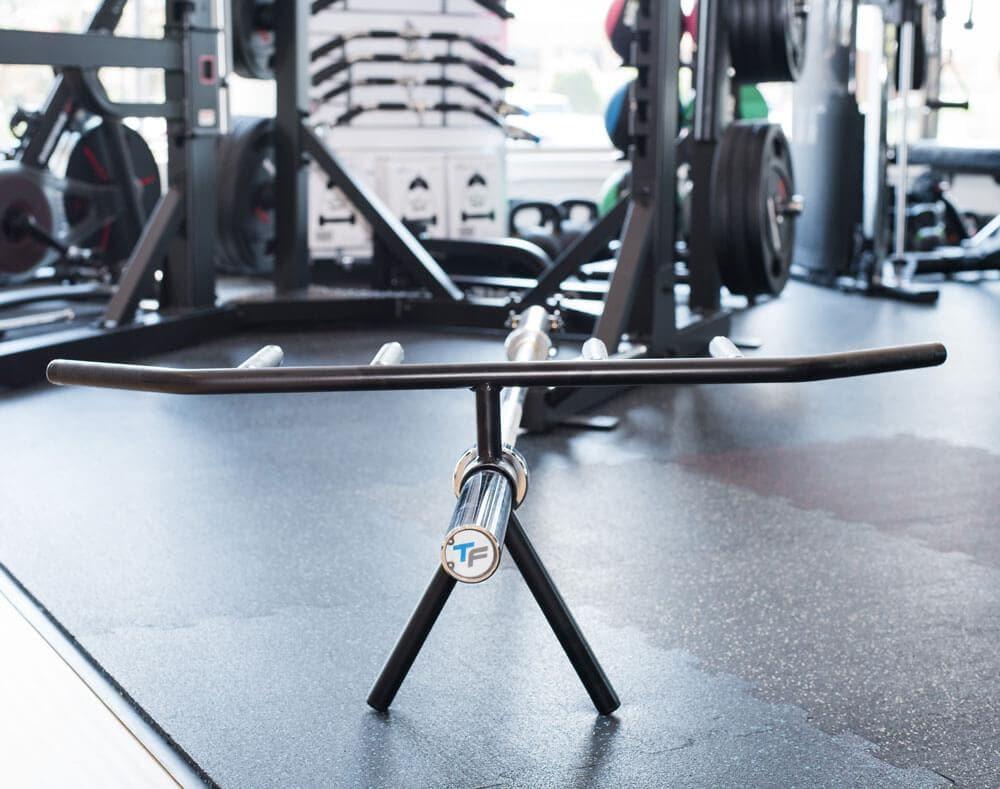 Best Olympic Multi-Grip T-Bar Row Handle for Landmine Workouts - Heavy Duty Strength Training Equipment for Home & Gym Use